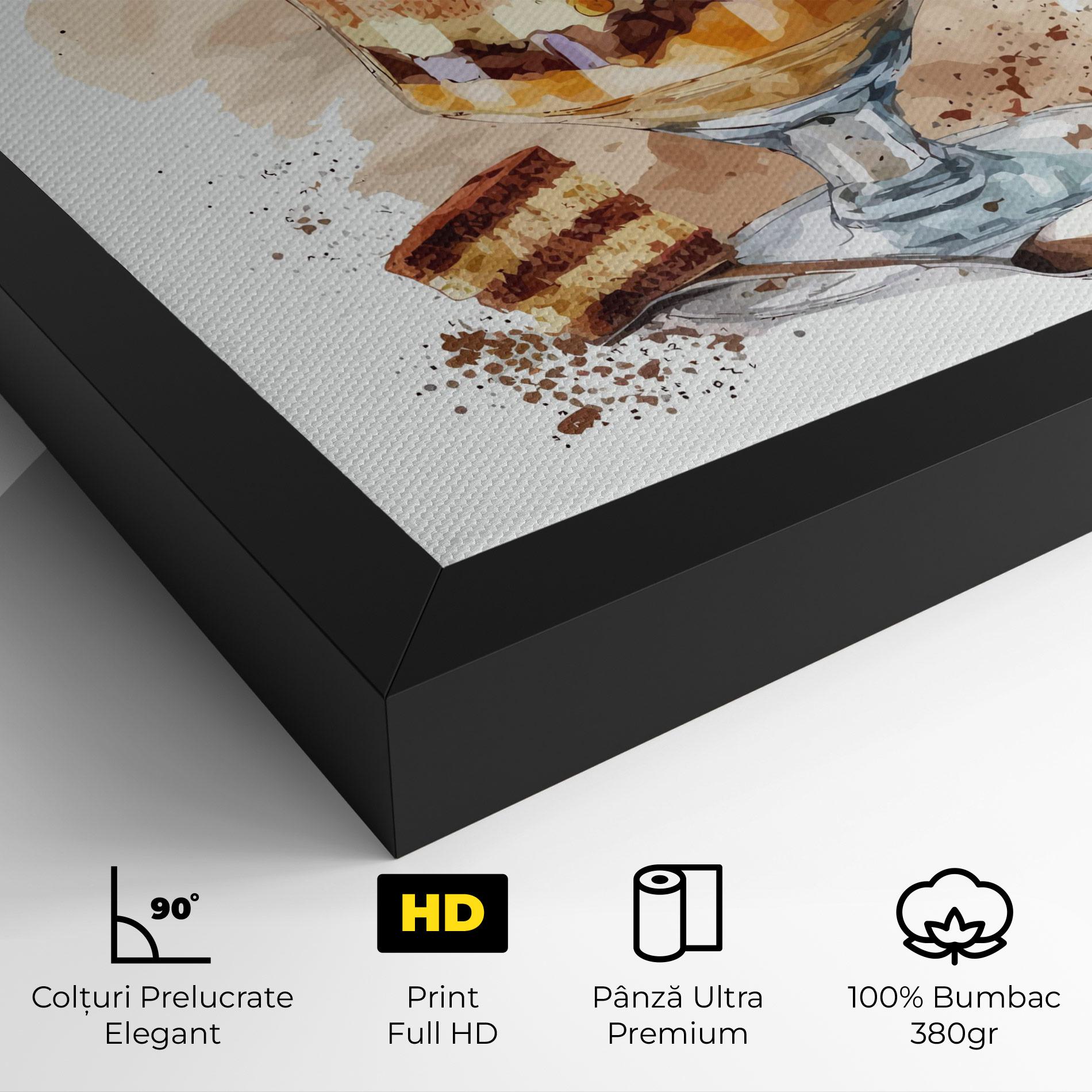 Tablou Canvas Cup Dessert mockup 4