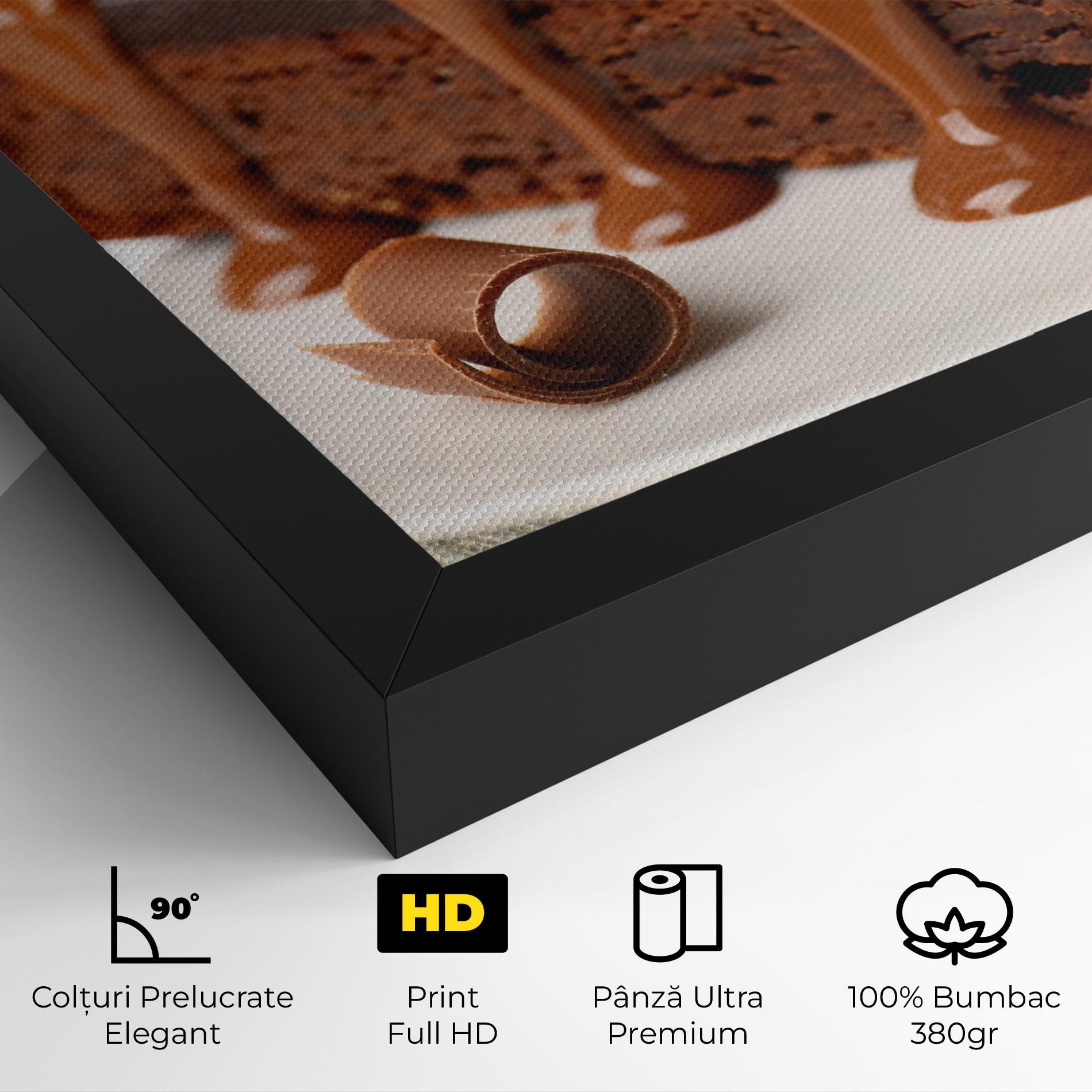 Tablou Canvas Mint Chocolate Cake mockup 4