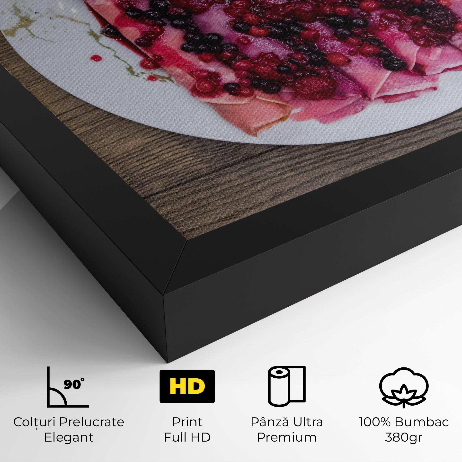 Tablou Canvas Strawberry Pancakes mockup 4
