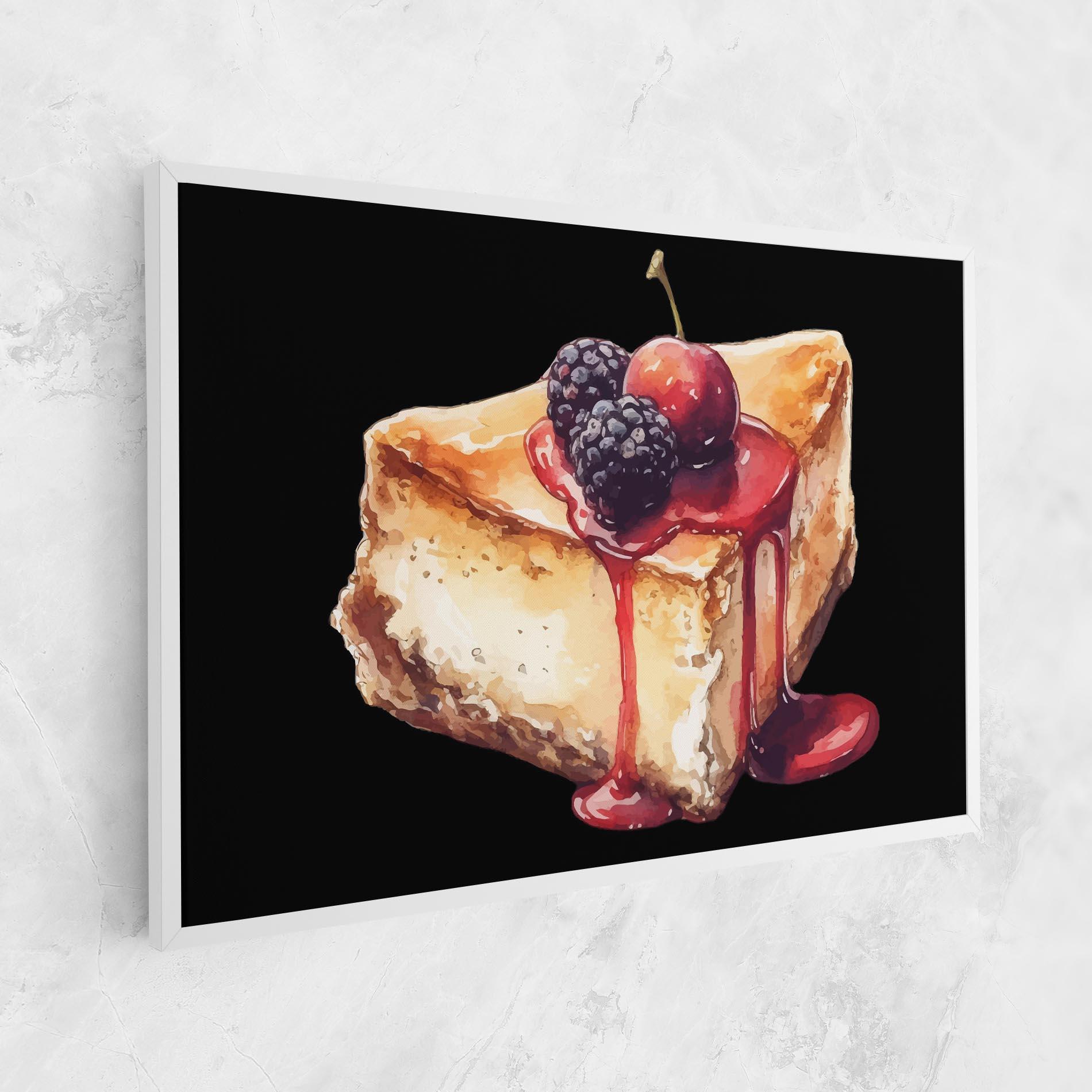 Tablou Canvas Berries Pie mockup 1