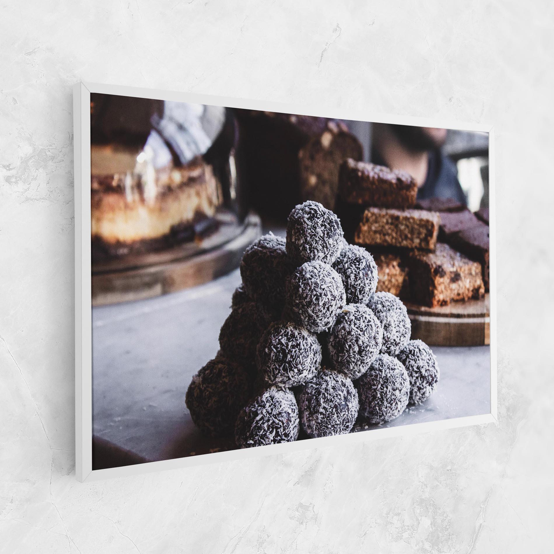 Tablou Canvas Chocolate Balls mockup 1