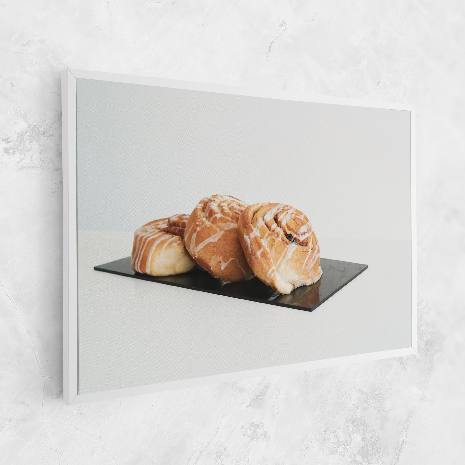 Tablou Canvas Cinnamon Rolls mockup 1