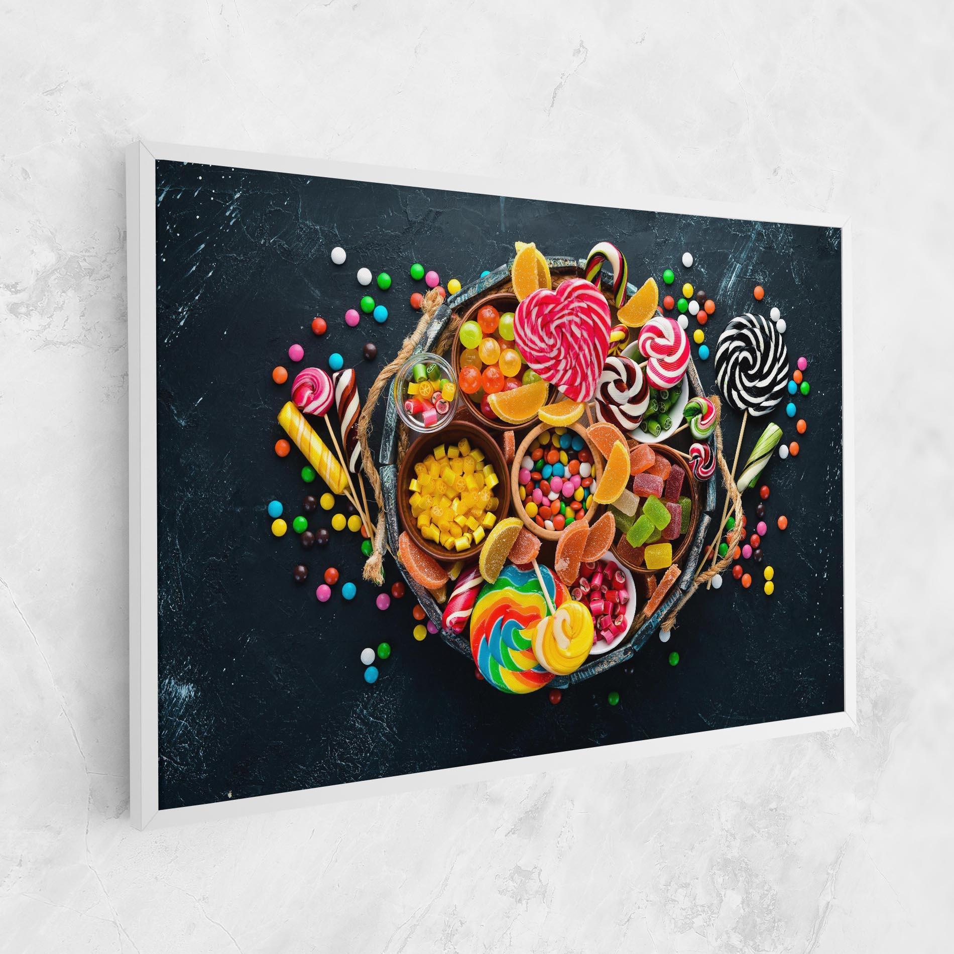 Tablou Canvas Colorful Jelly mockup 1