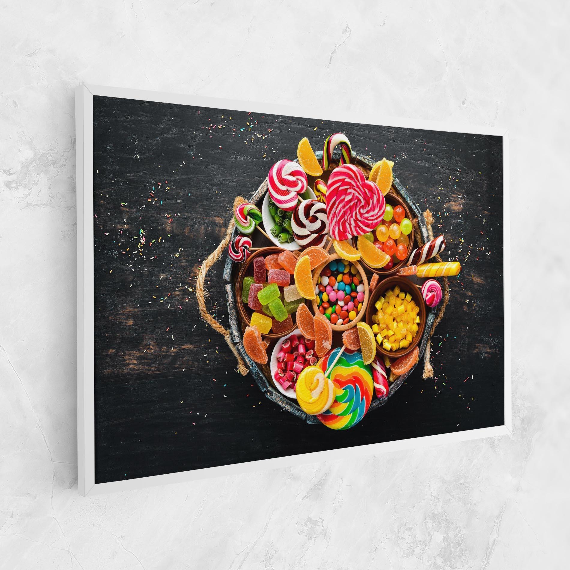 Tablou Canvas Colorful Sweets mockup 1