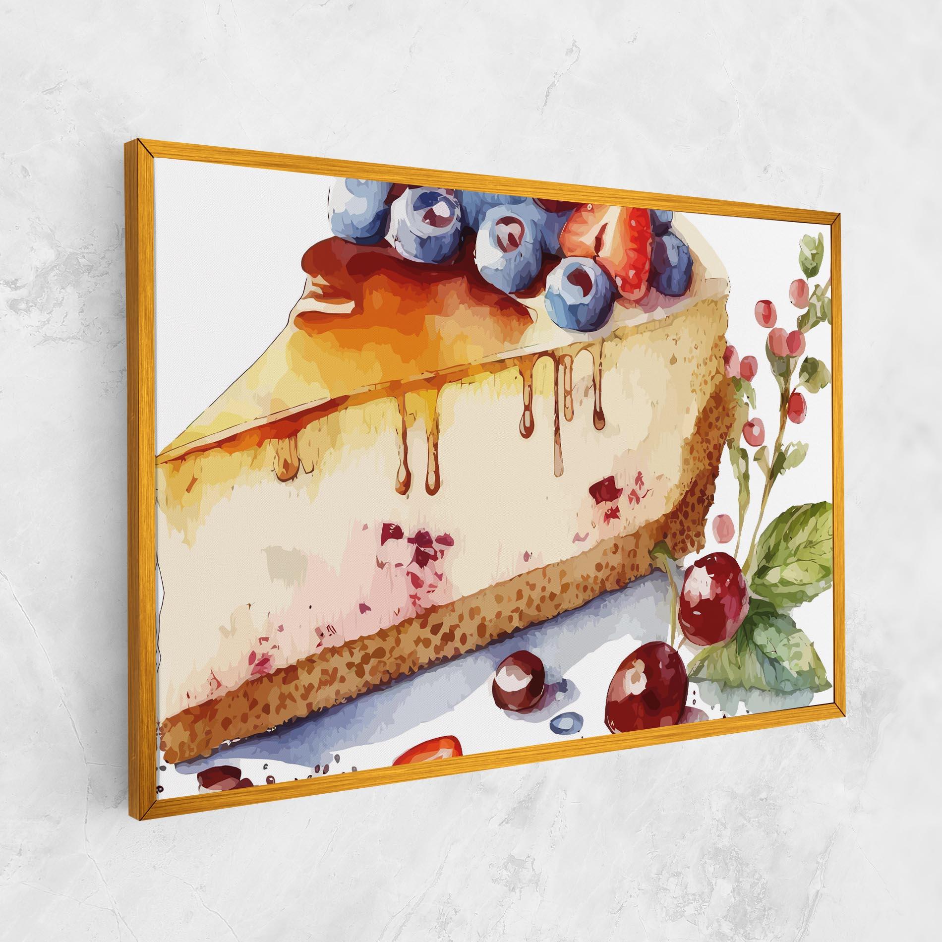Tablou Canvas Cheesecake mockup 1
