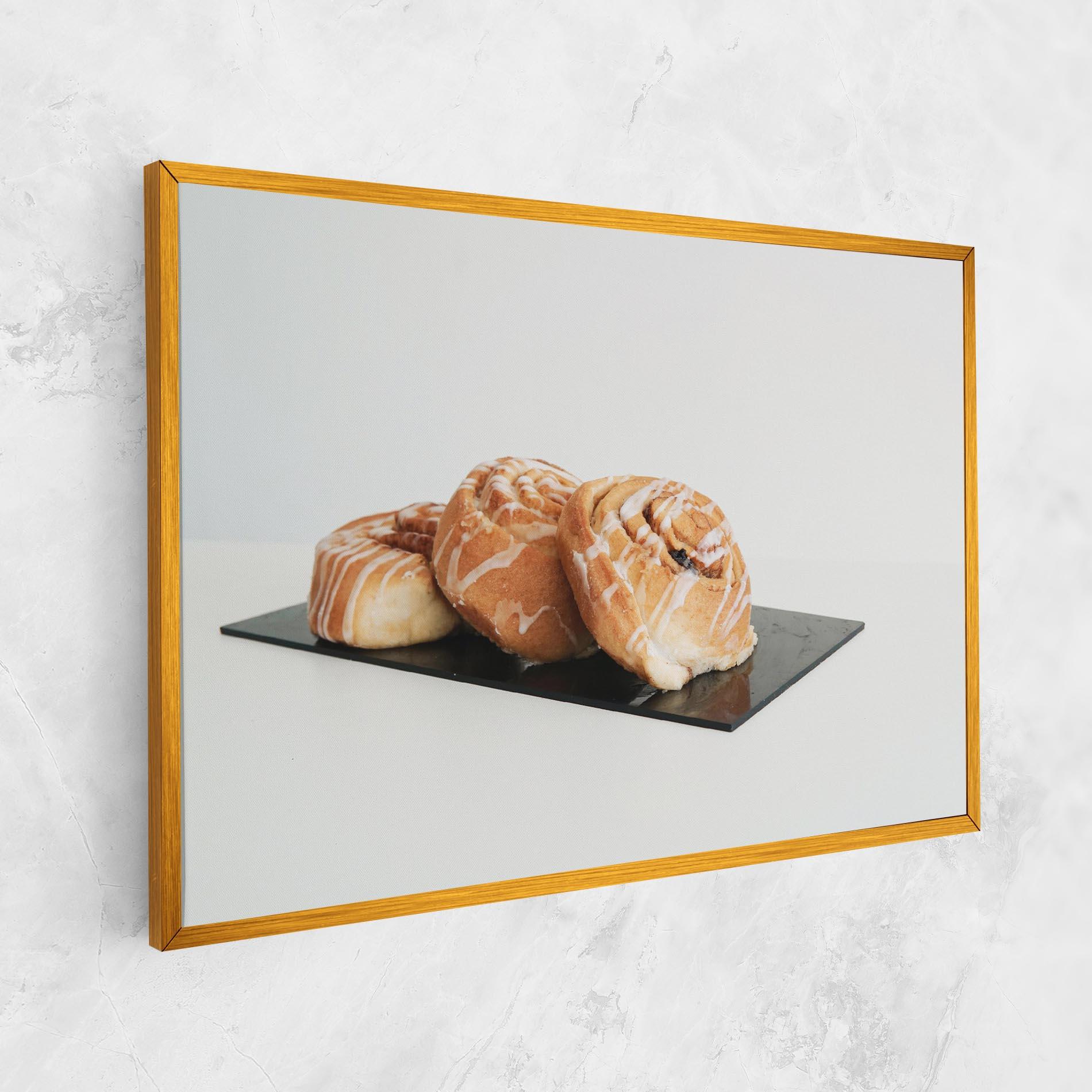 Tablou Canvas Cinnamon Rolls mockup 1