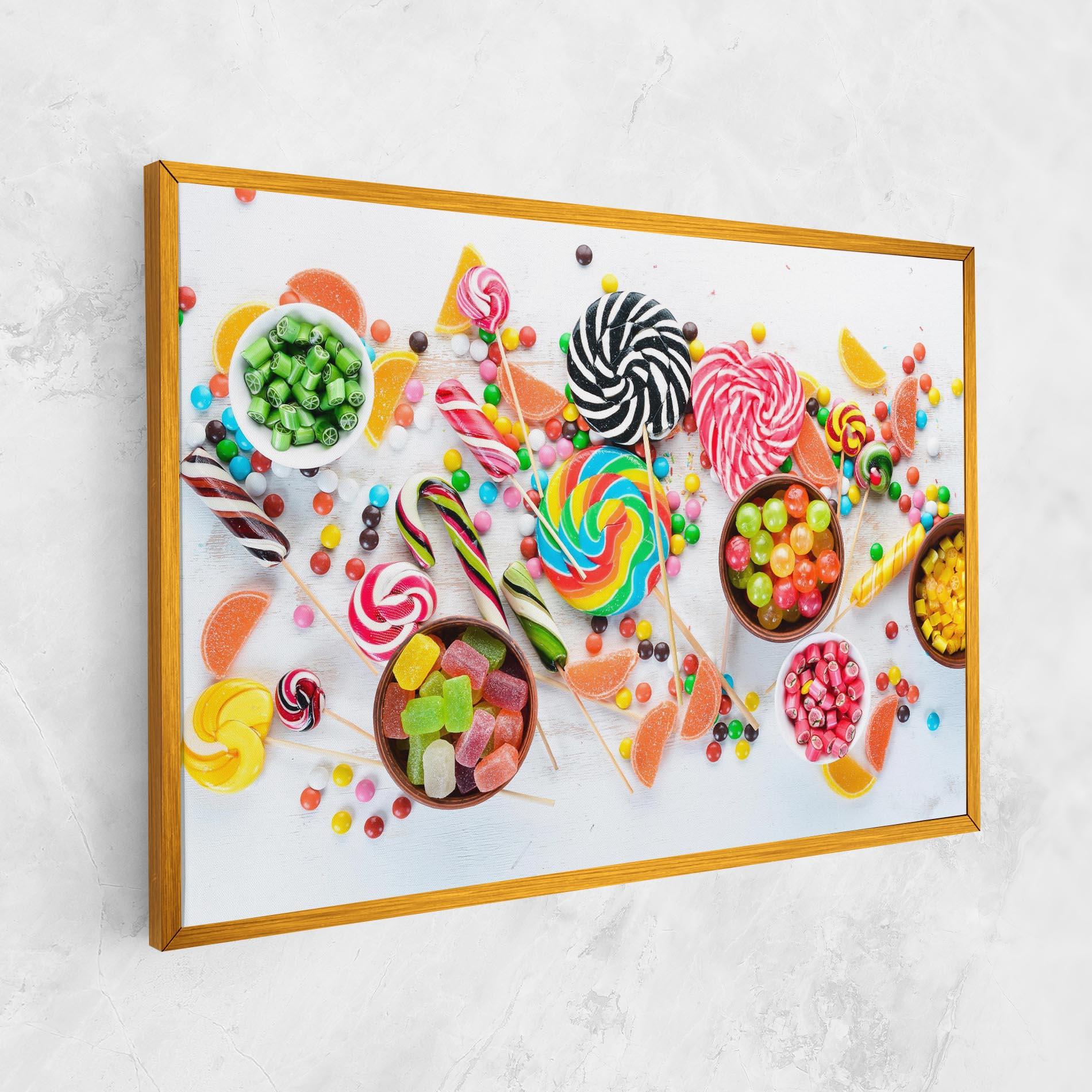 Tablou Canvas Colorful Candies Jelly mockup 1