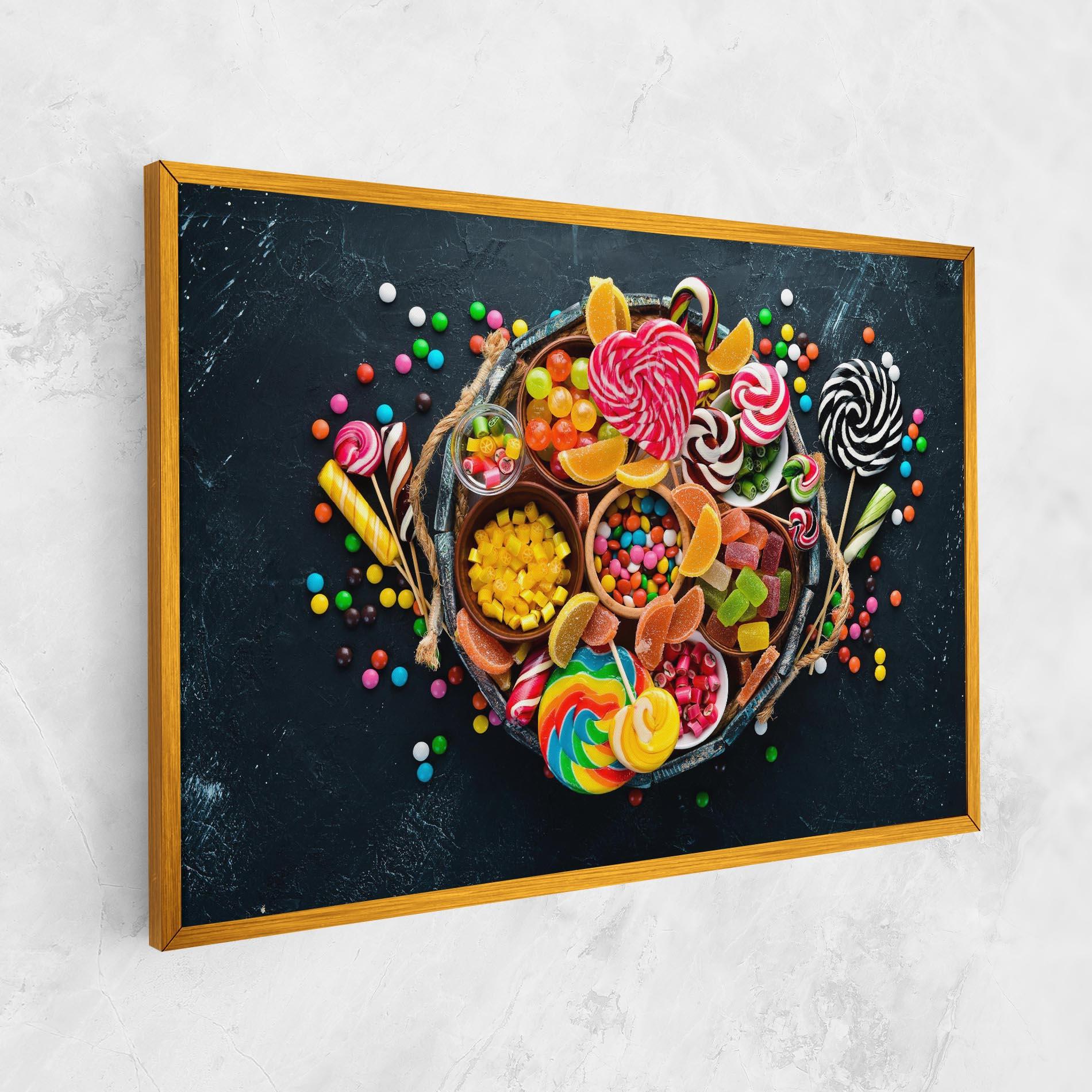 Tablou Canvas Colorful Jelly mockup 1