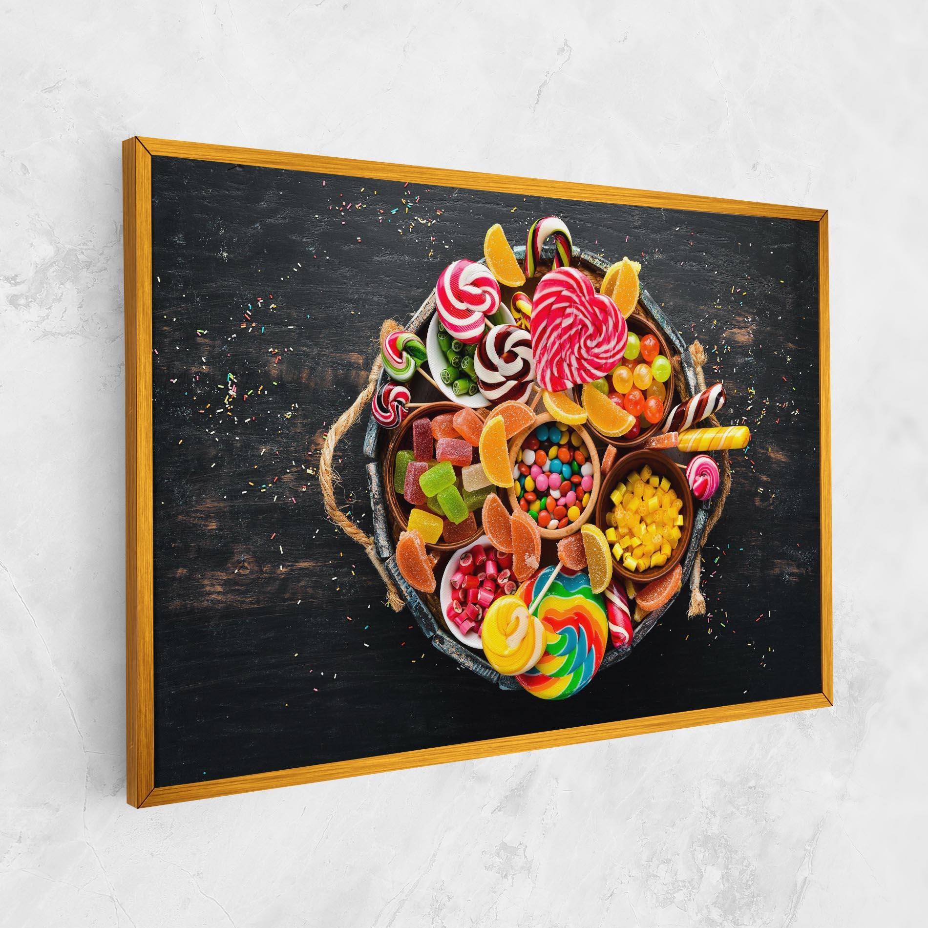 Tablou Canvas Colorful Sweets mockup 1