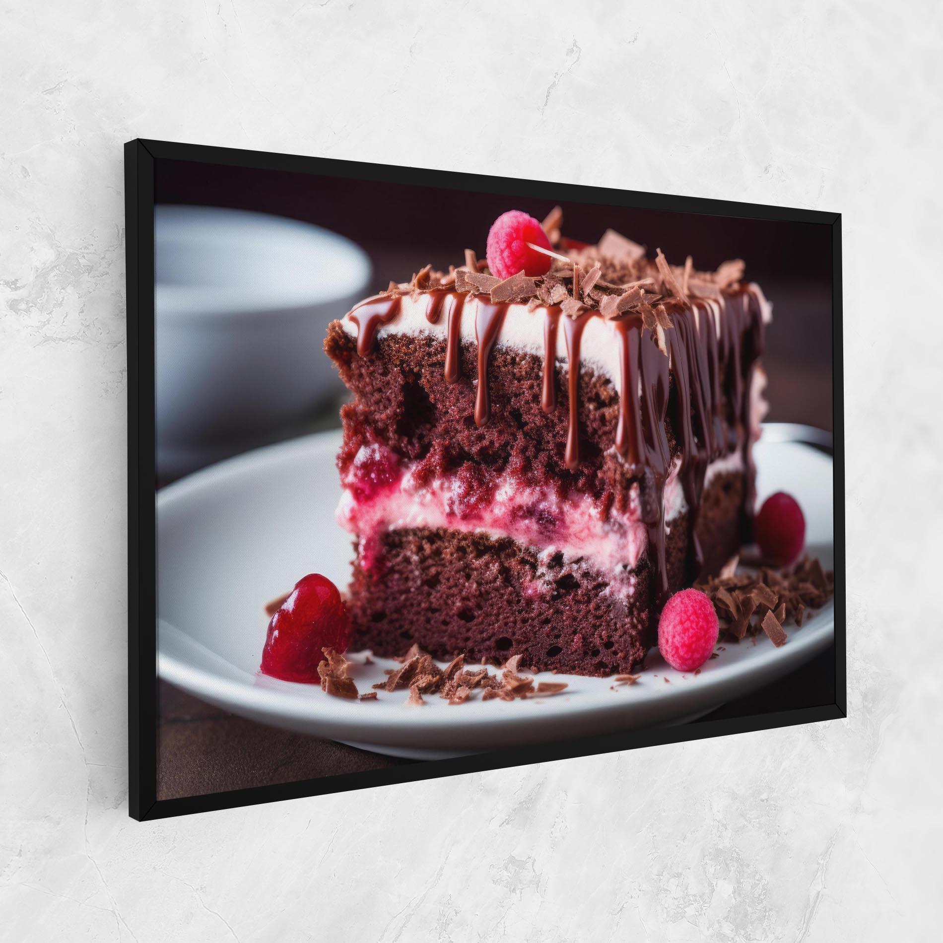 Tablou Canvas Brown Cake mockup 1