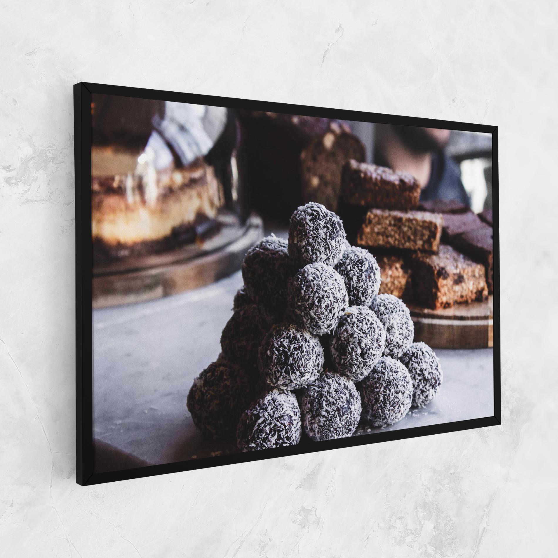 Tablou Canvas Chocolate Balls mockup 1