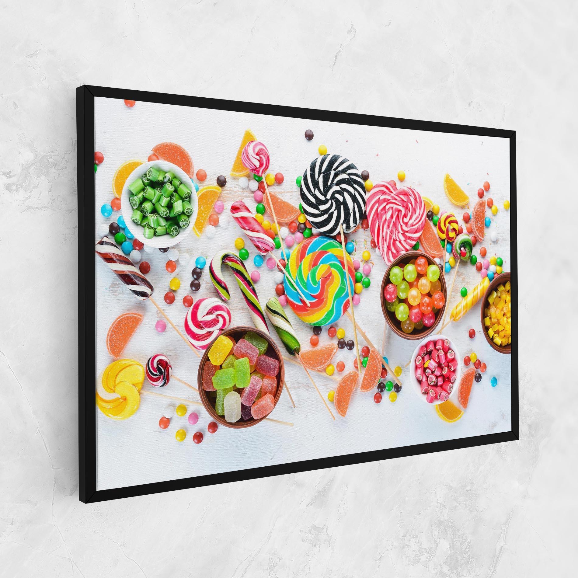 Tablou Canvas Colorful Candies Jelly mockup 1