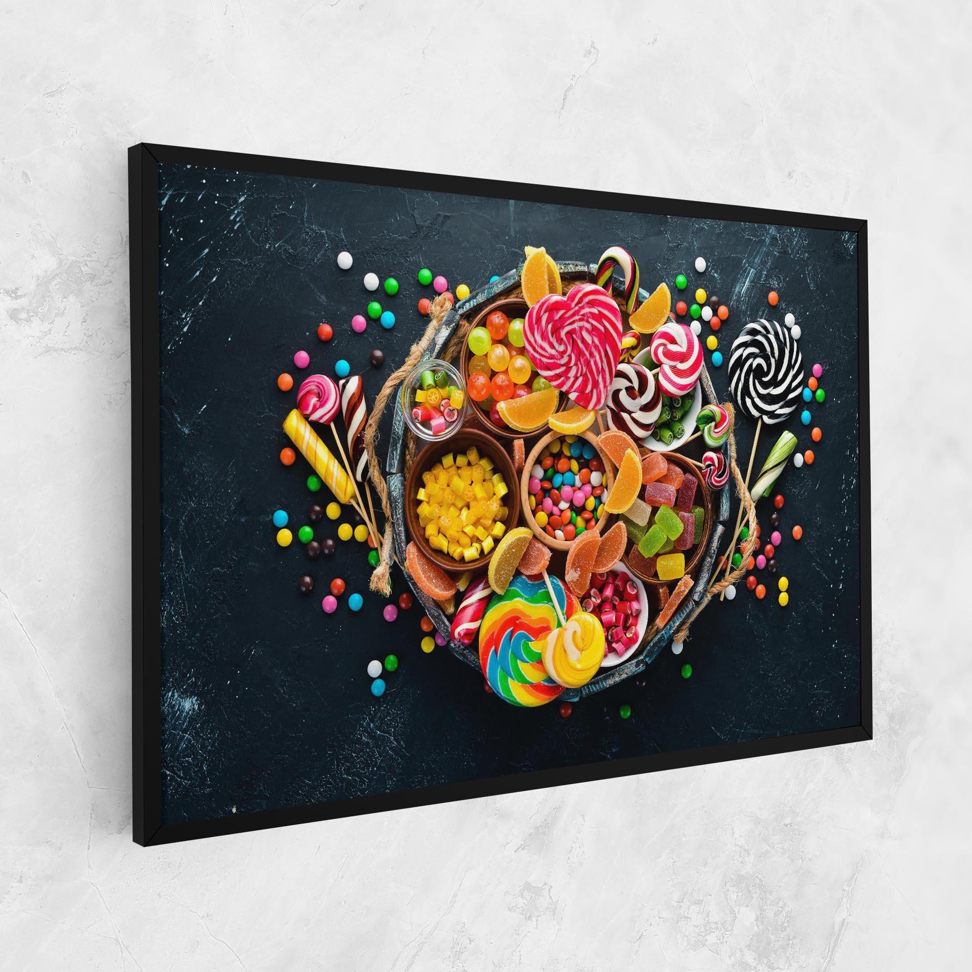 Tablou Canvas Colorful Jelly mockup 1