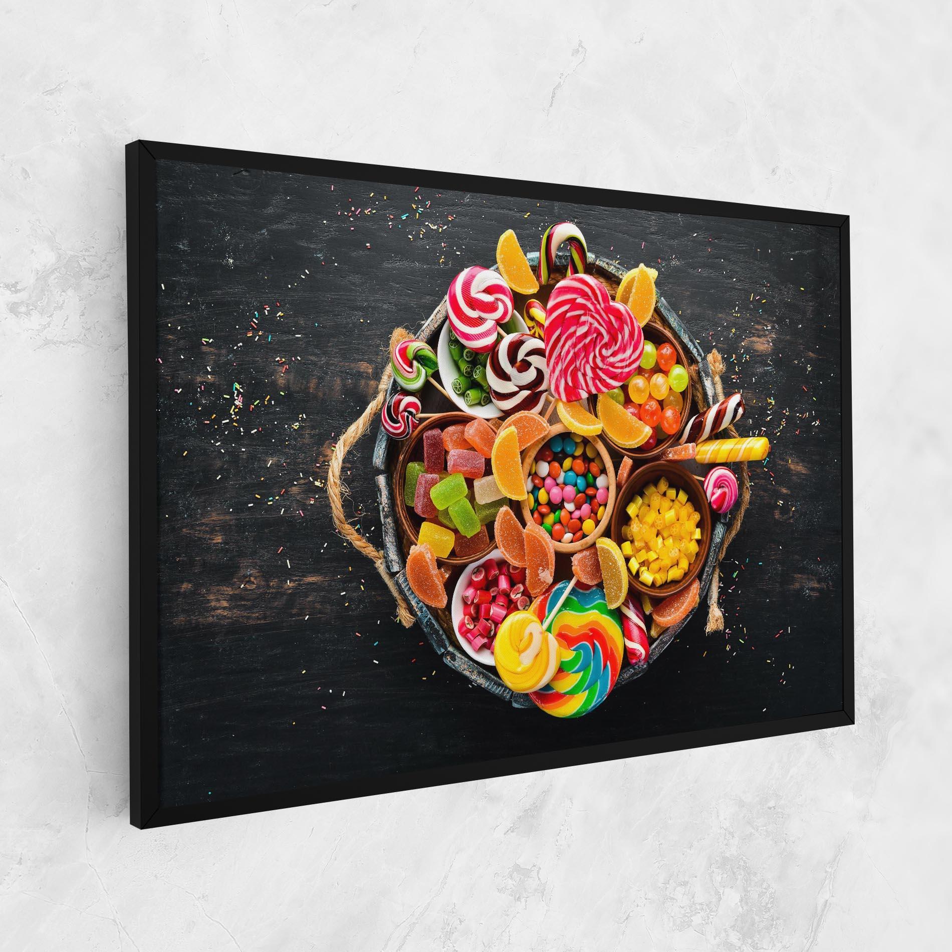 Tablou Canvas Colorful Sweets mockup 1