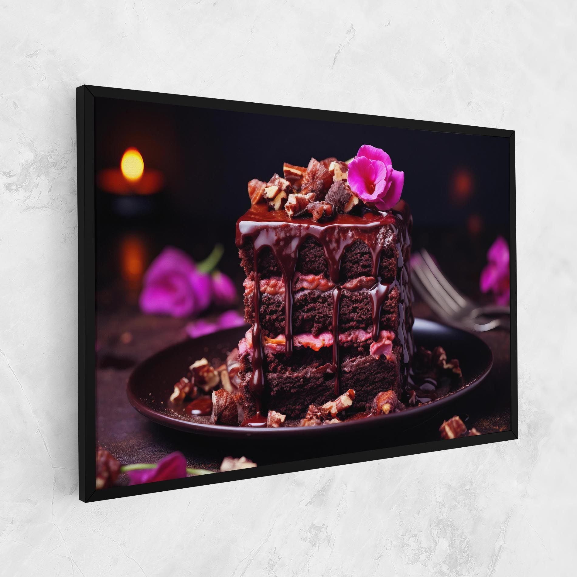 Pink Flower Cake mockup 1