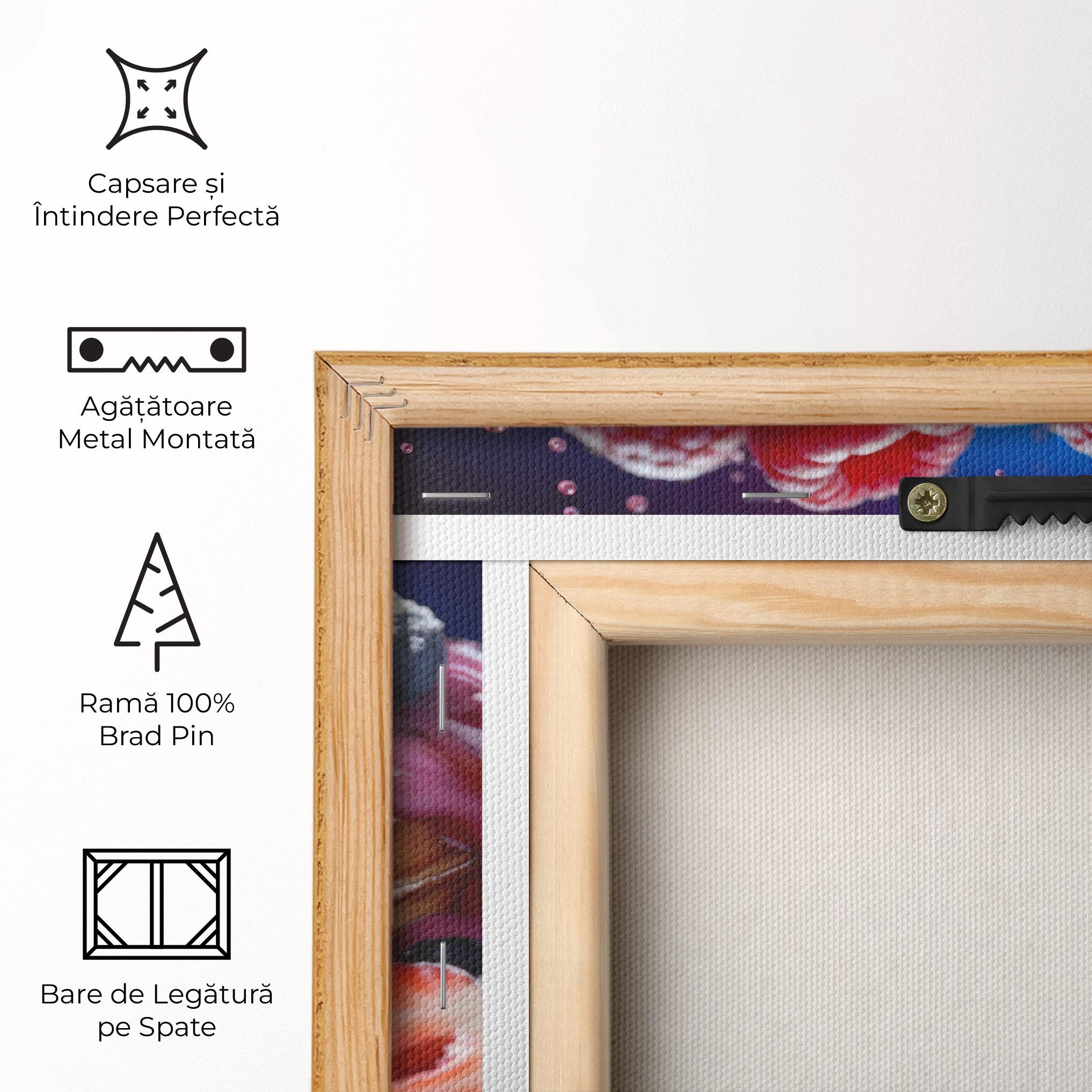 Tablou Canvas Berries Waffles mockup 5