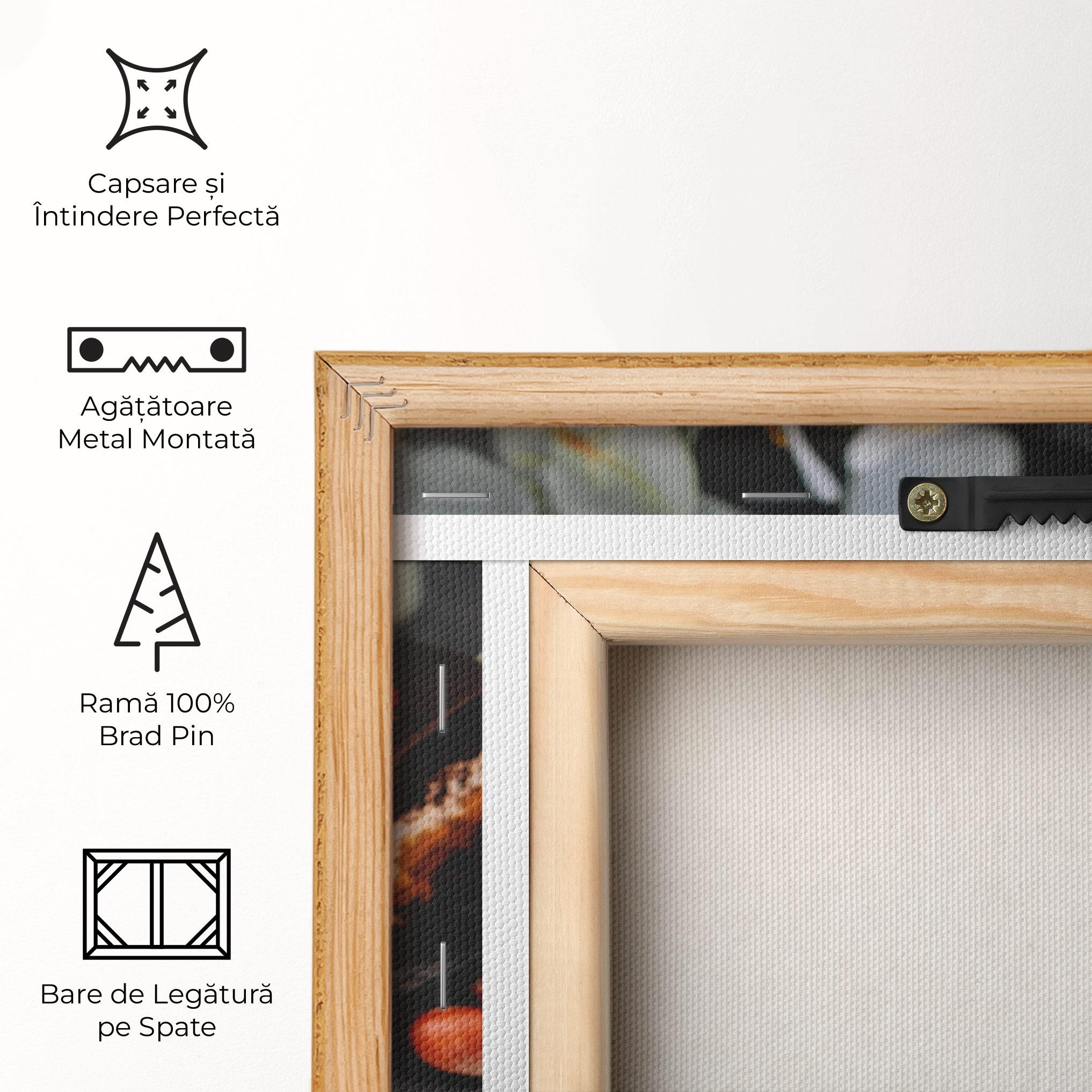 Tablou Canvas Chocolate Berries Cake mockup 5