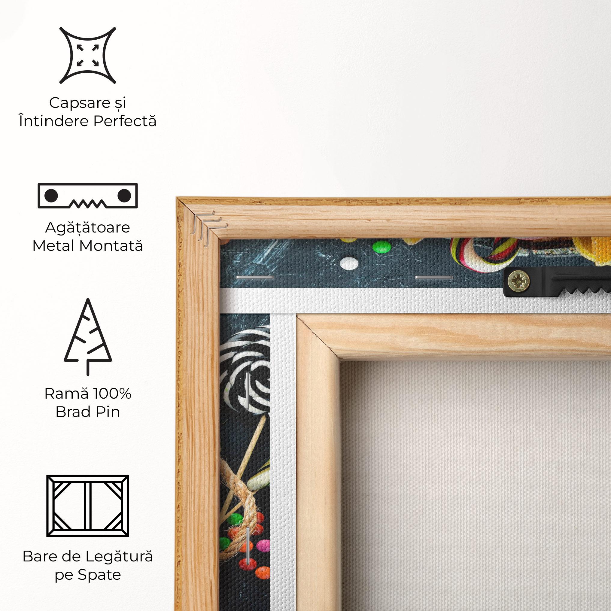 Tablou Canvas Colorful Jelly mockup 5