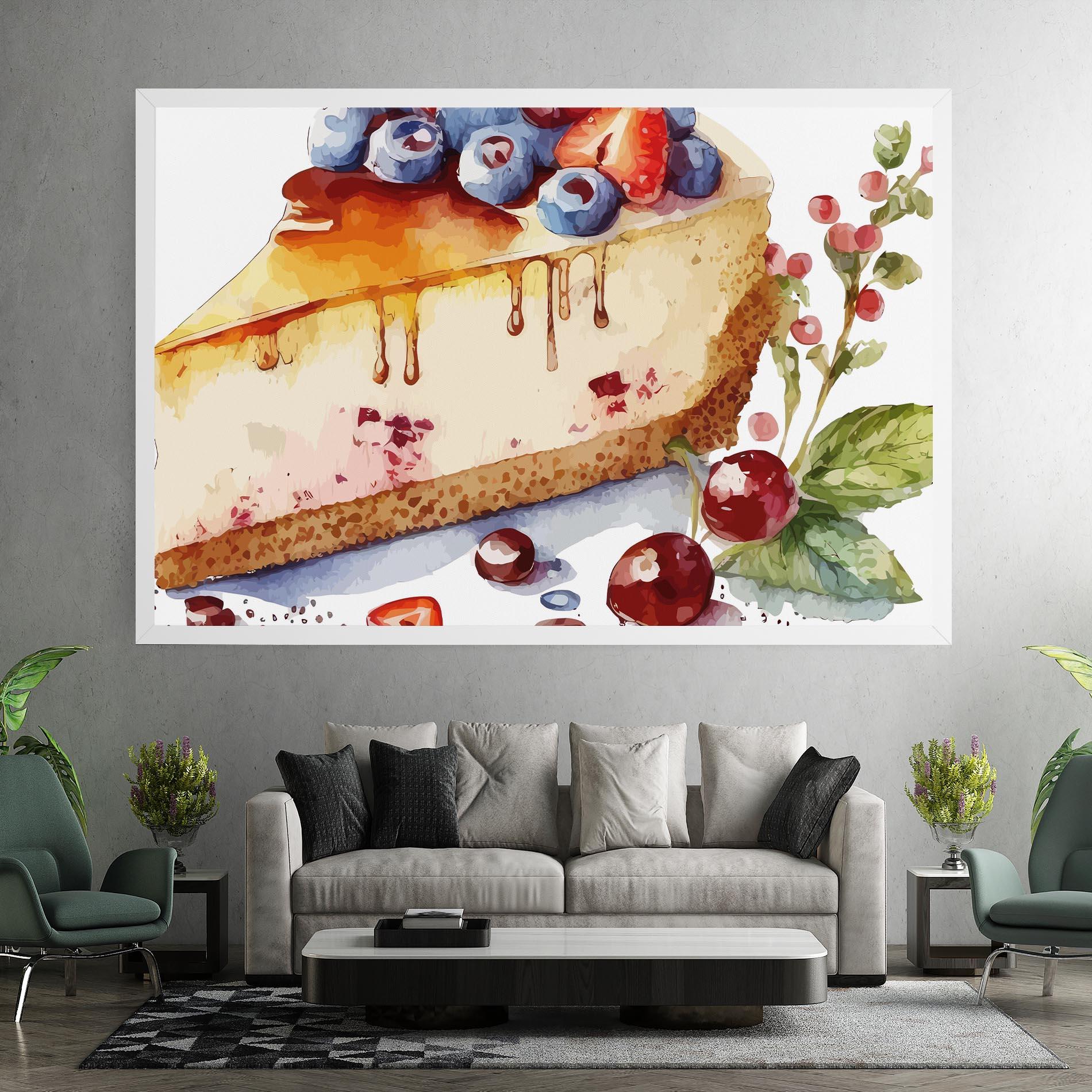 Tablou Canvas Cheesecake mockup 7