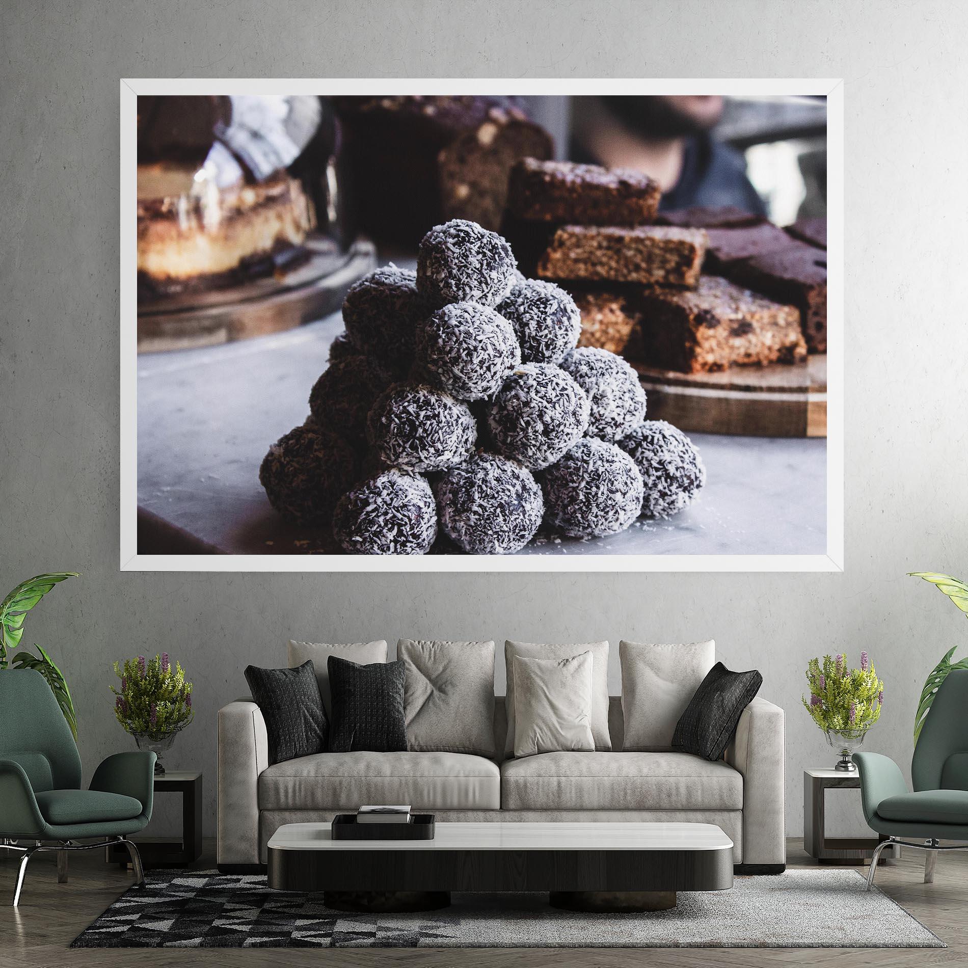 Tablou Canvas Chocolate Balls mockup 7