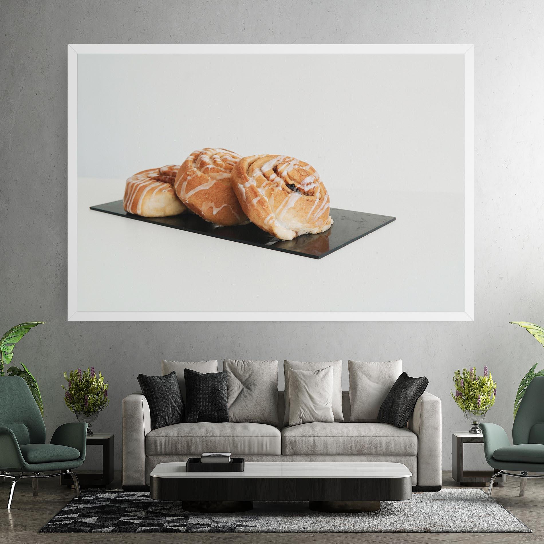 Tablou Canvas Cinnamon Rolls mockup 7