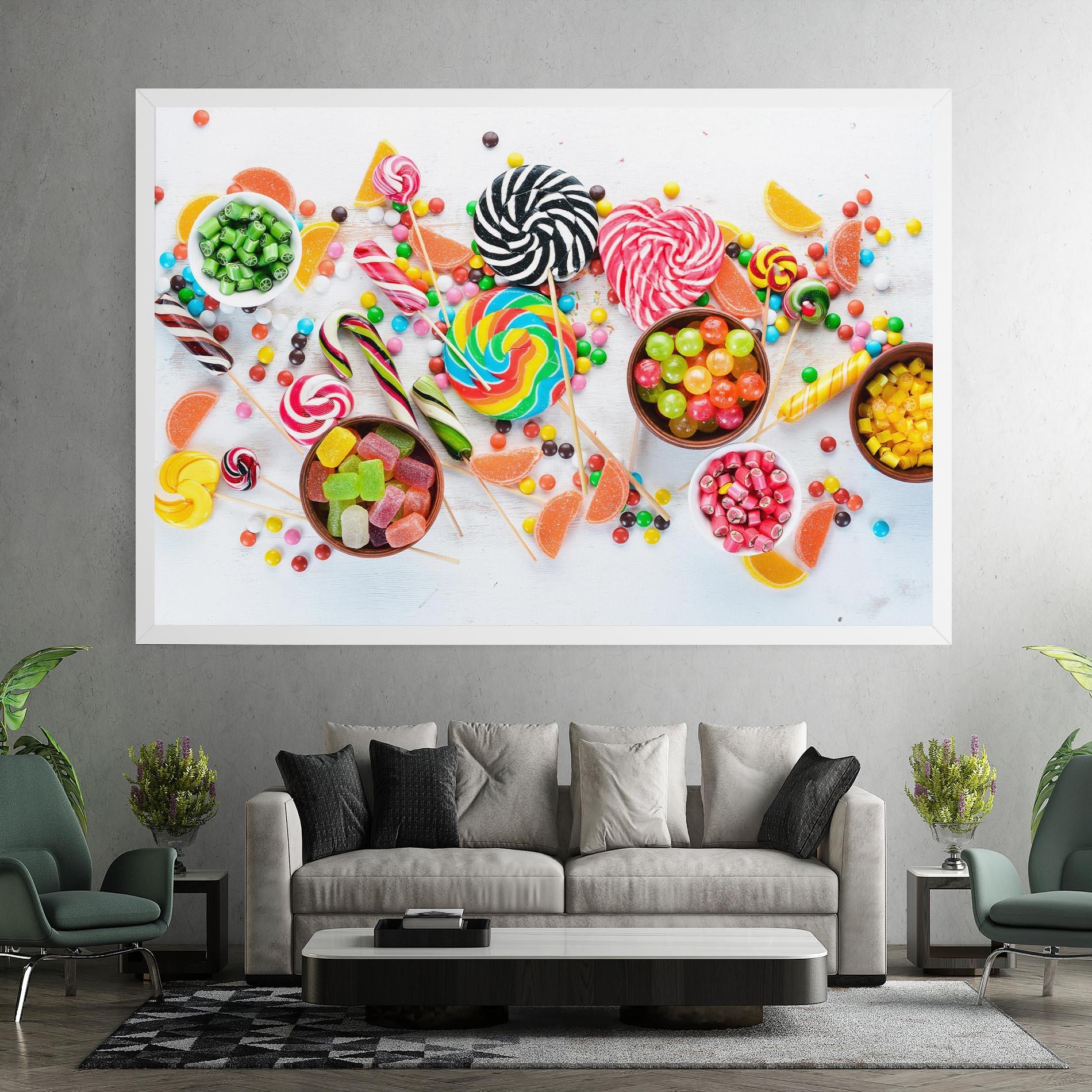 Tablou Canvas Colorful Candies Jelly mockup 7