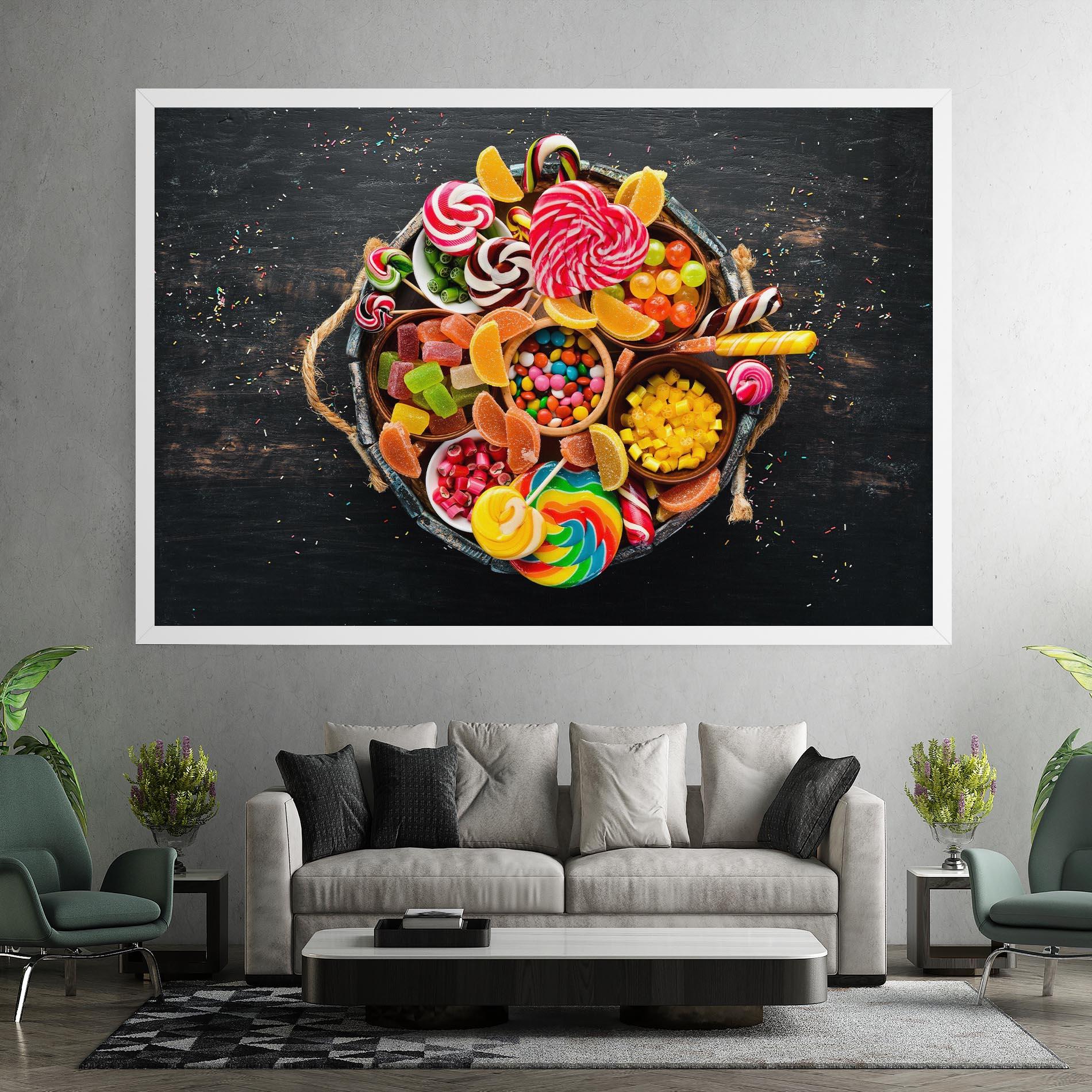 Tablou Canvas Colorful Sweets mockup 7