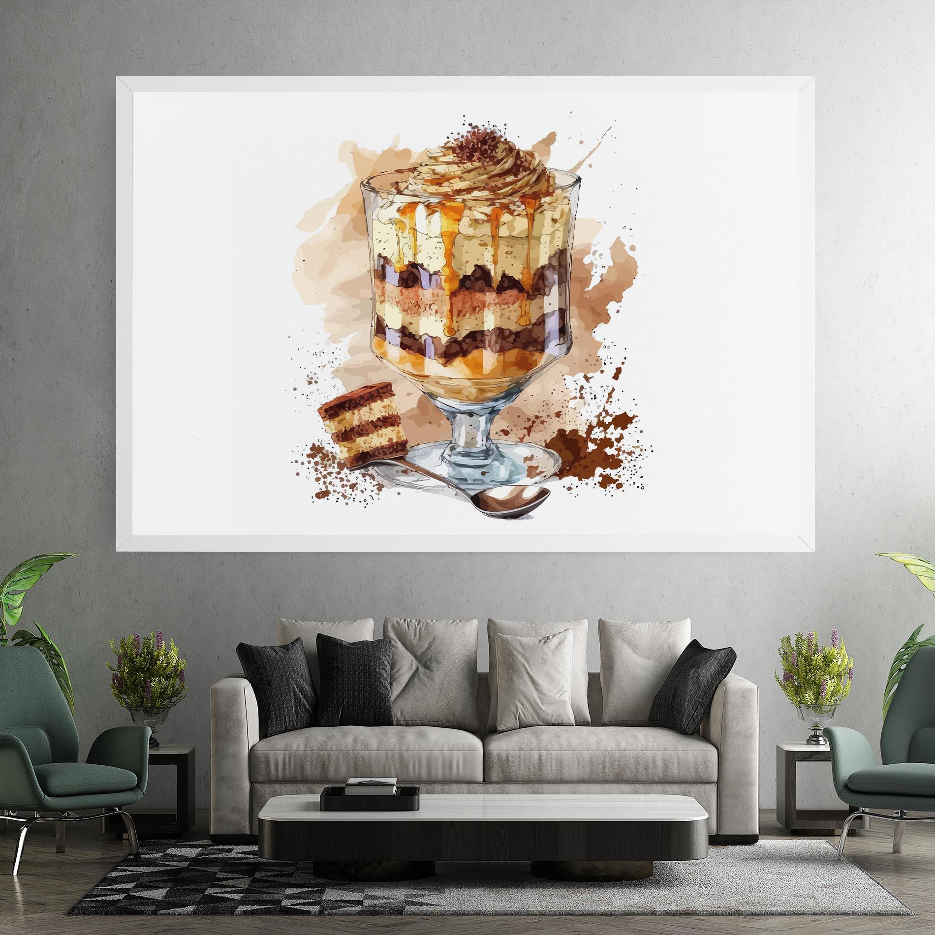 Tablou Canvas Cup Dessert mockup 7