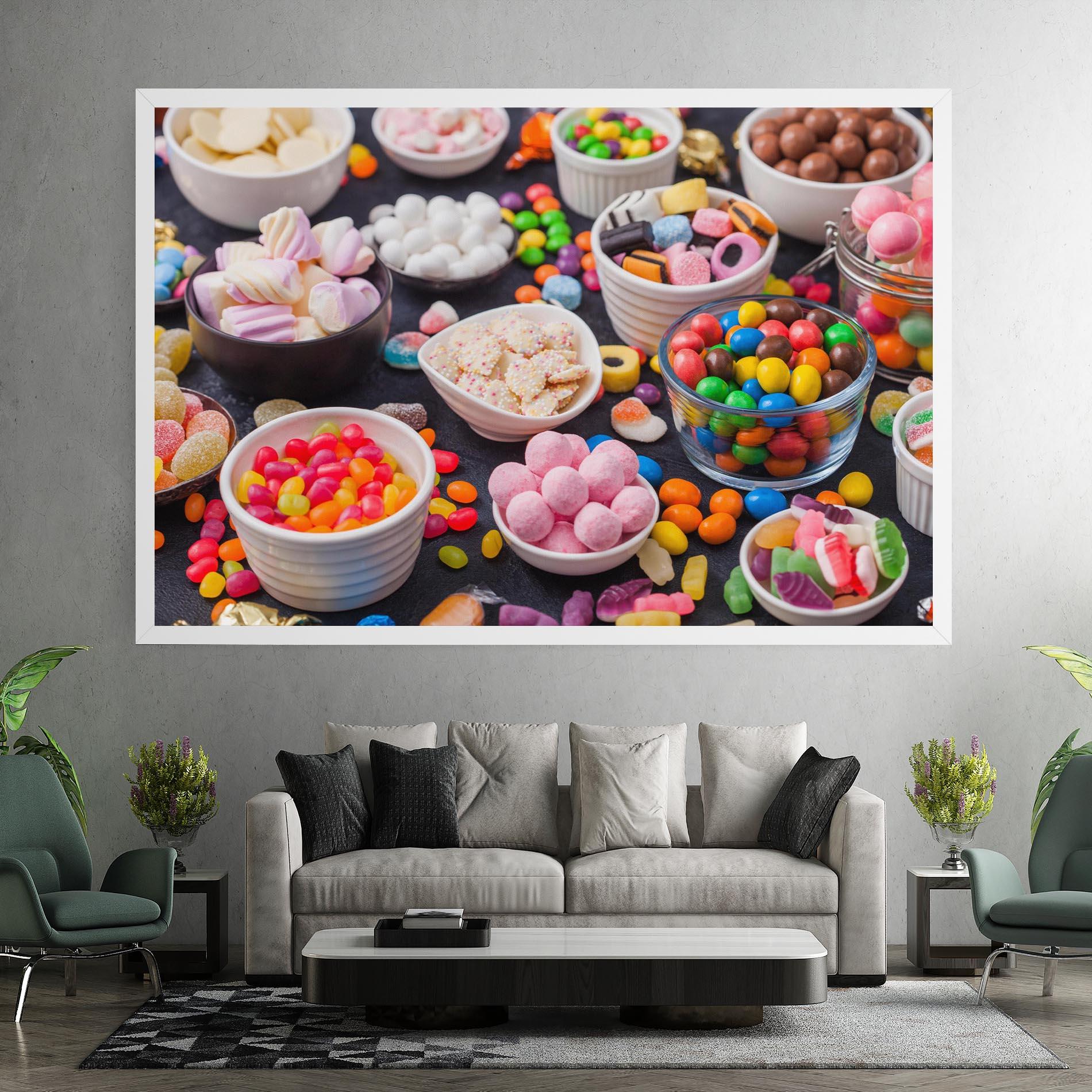 Tablou Canvas Lollipop Candies mockup 7