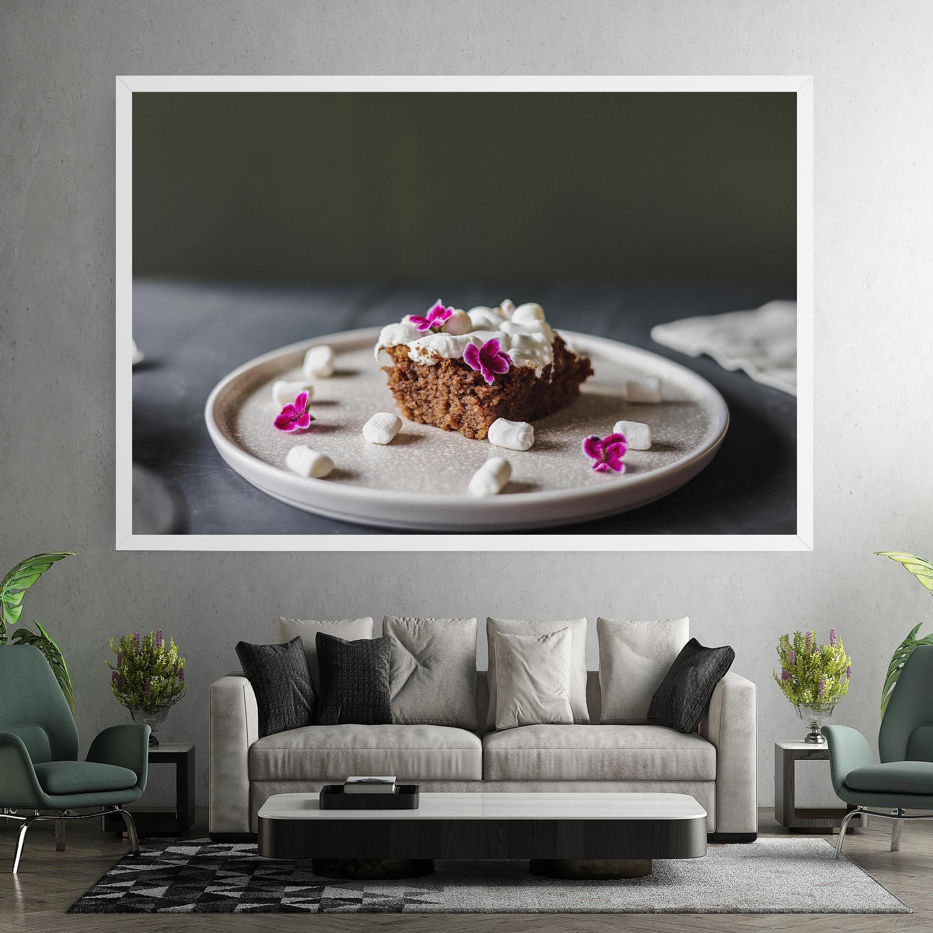 Tablou Canvas Marshmallow Cake mockup 7