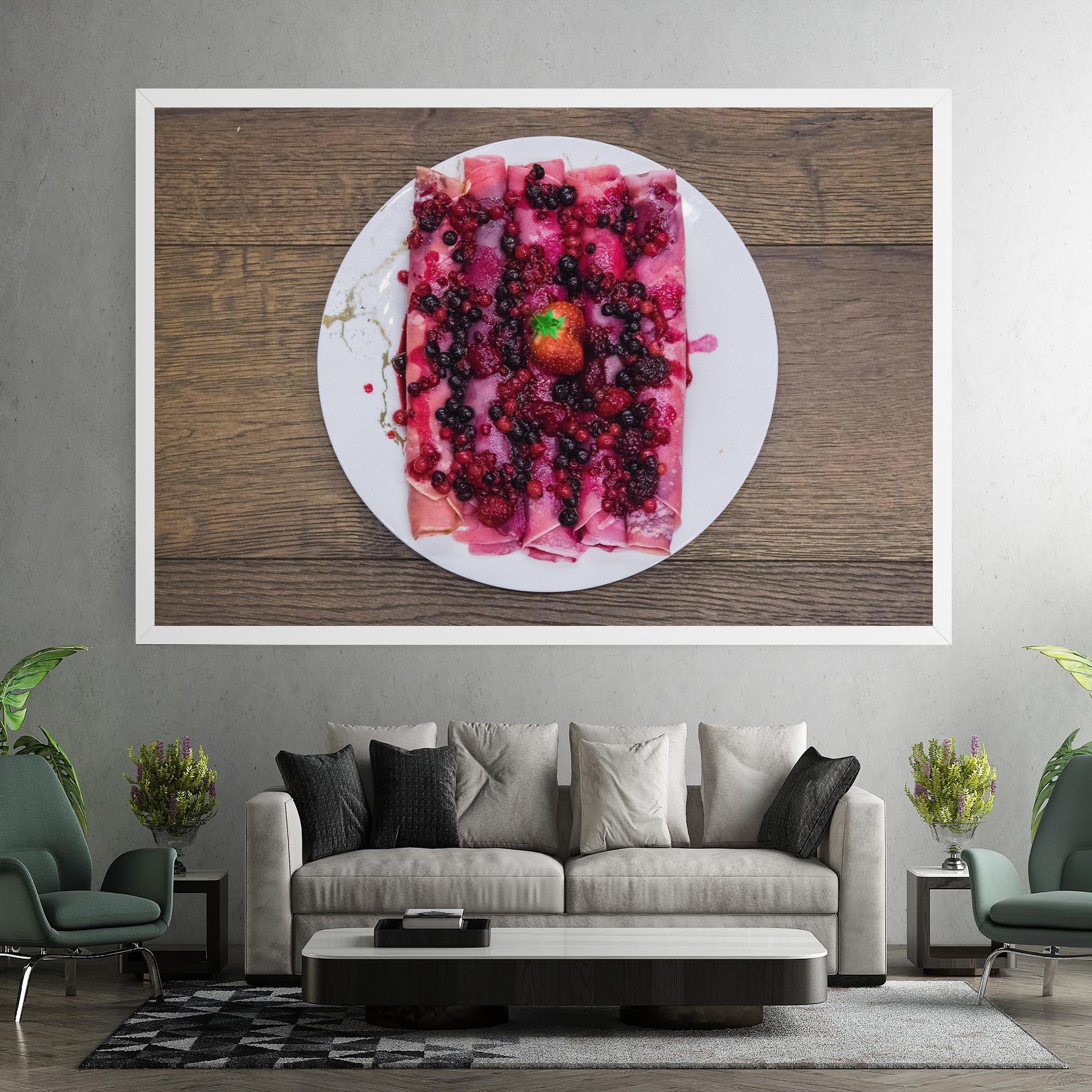 Tablou Canvas Strawberry Pancakes mockup 7