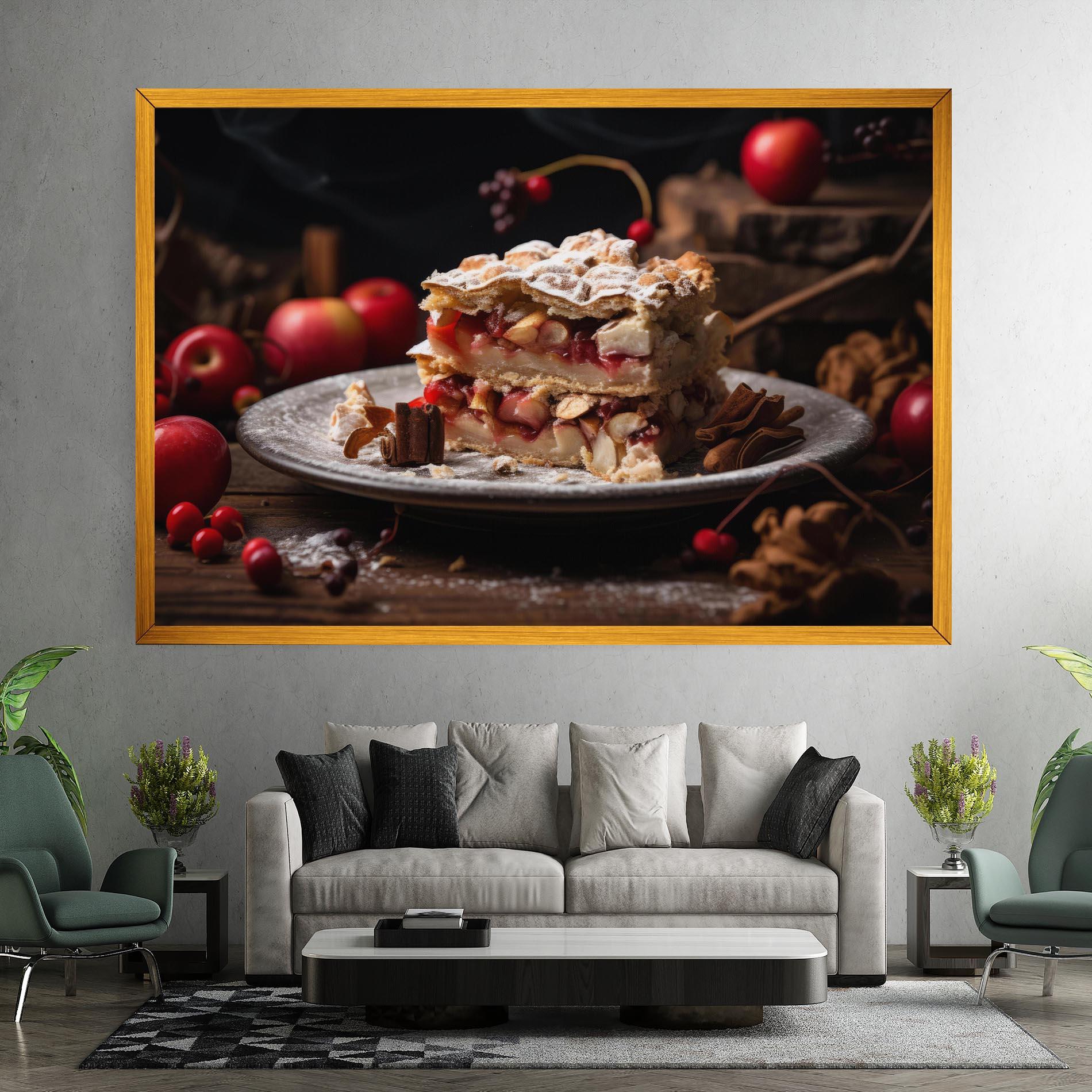 Tablou Canvas Apple Cinnamon mockup 7