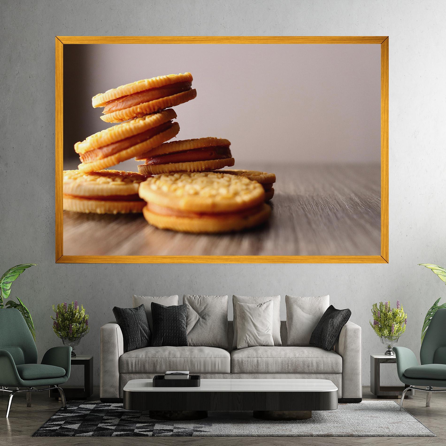 Tablou Canvas Biscuits mockup 7