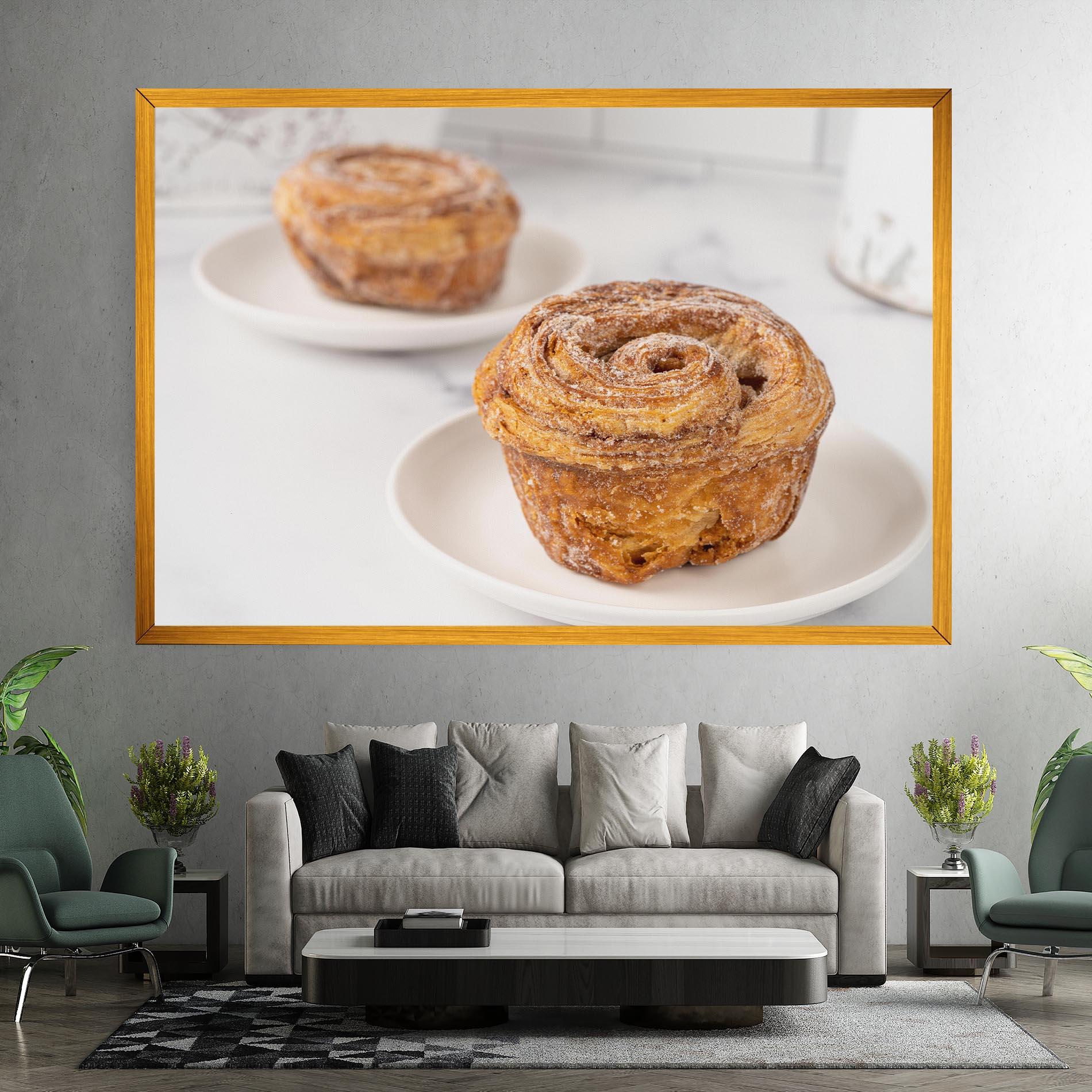 Tablou Canvas Cinnamon Roll mockup 7