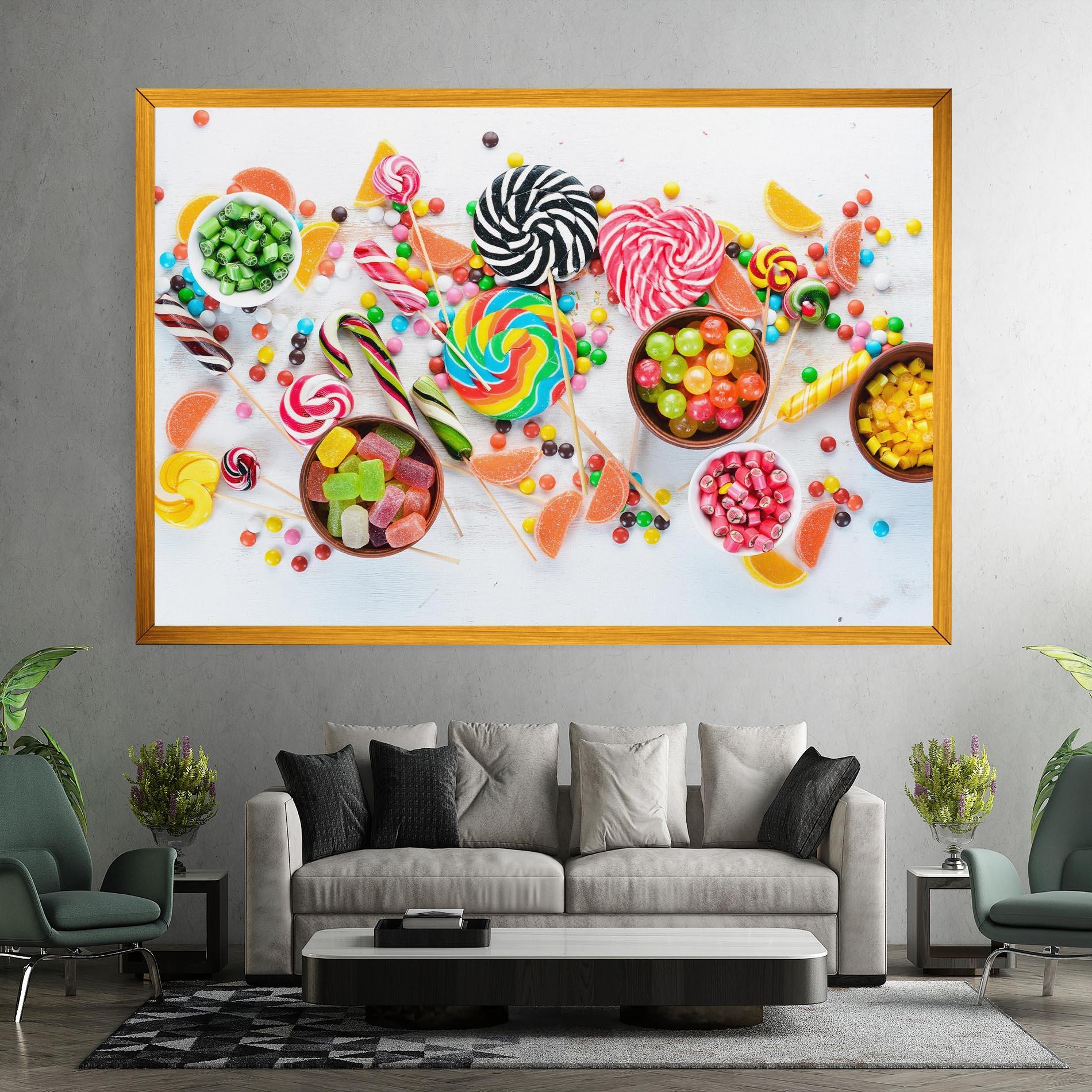 Tablou Canvas Colorful Candies Jelly mockup 7