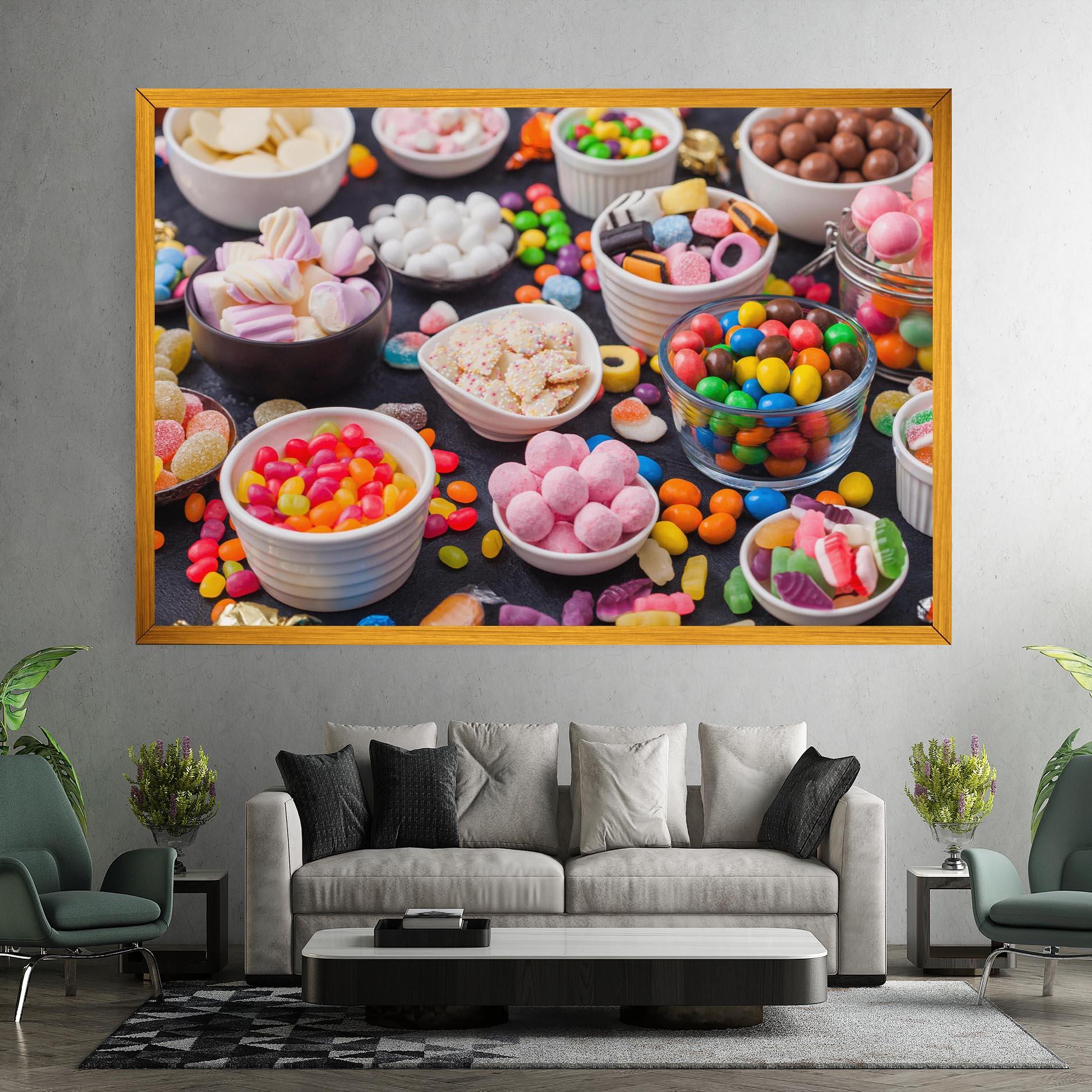 Tablou Canvas Lollipop Candies mockup 7