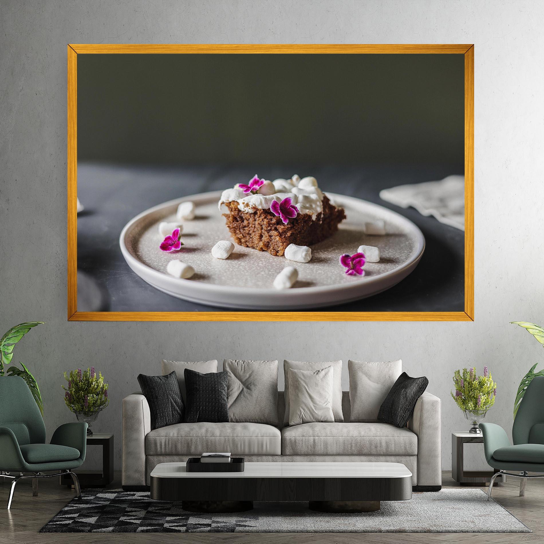 Tablou Canvas Marshmallow Cake mockup 7