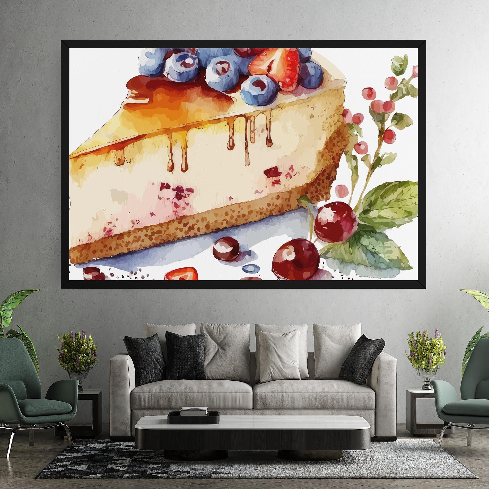Tablou Canvas Cheesecake mockup 7