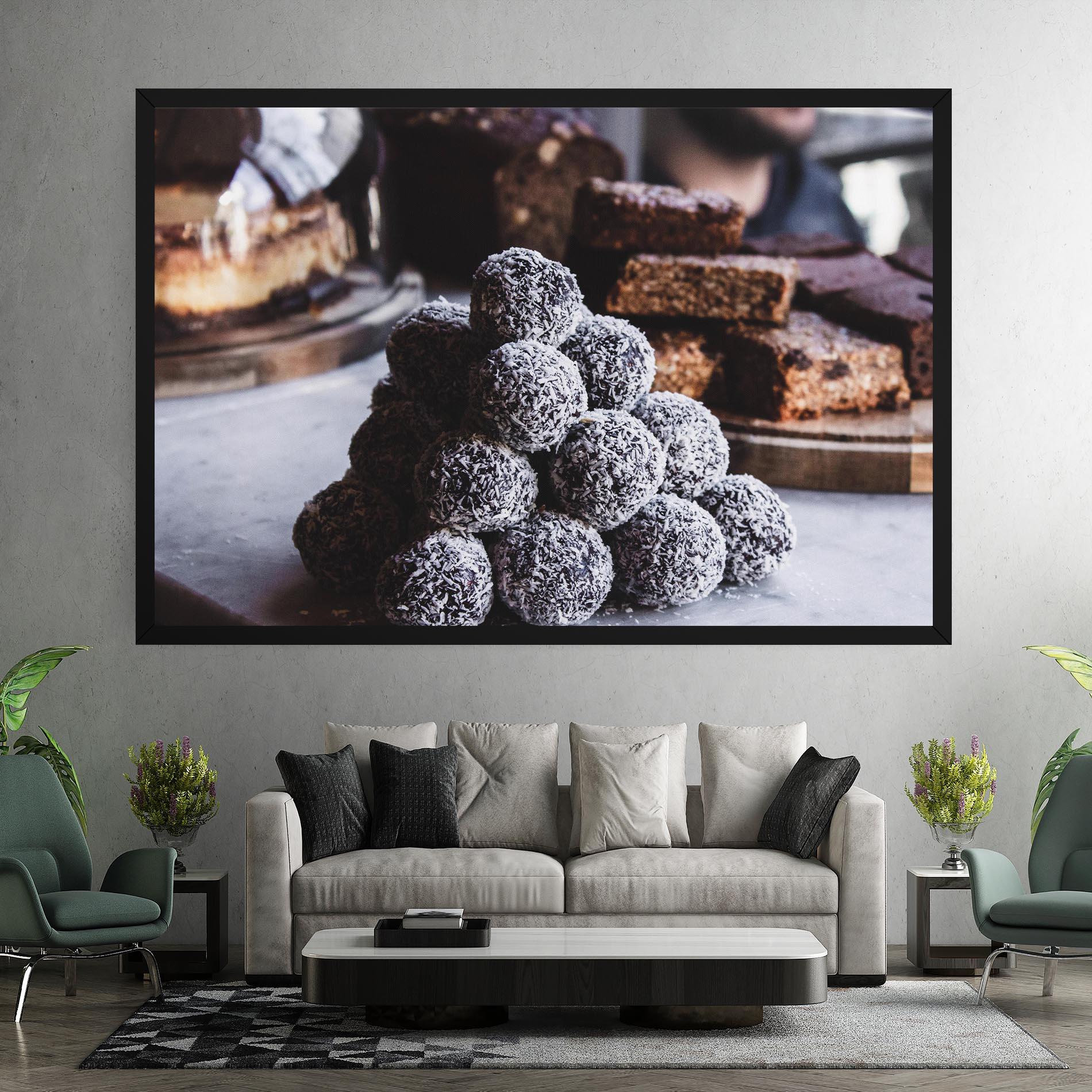 Tablou Canvas Chocolate Balls mockup 7
