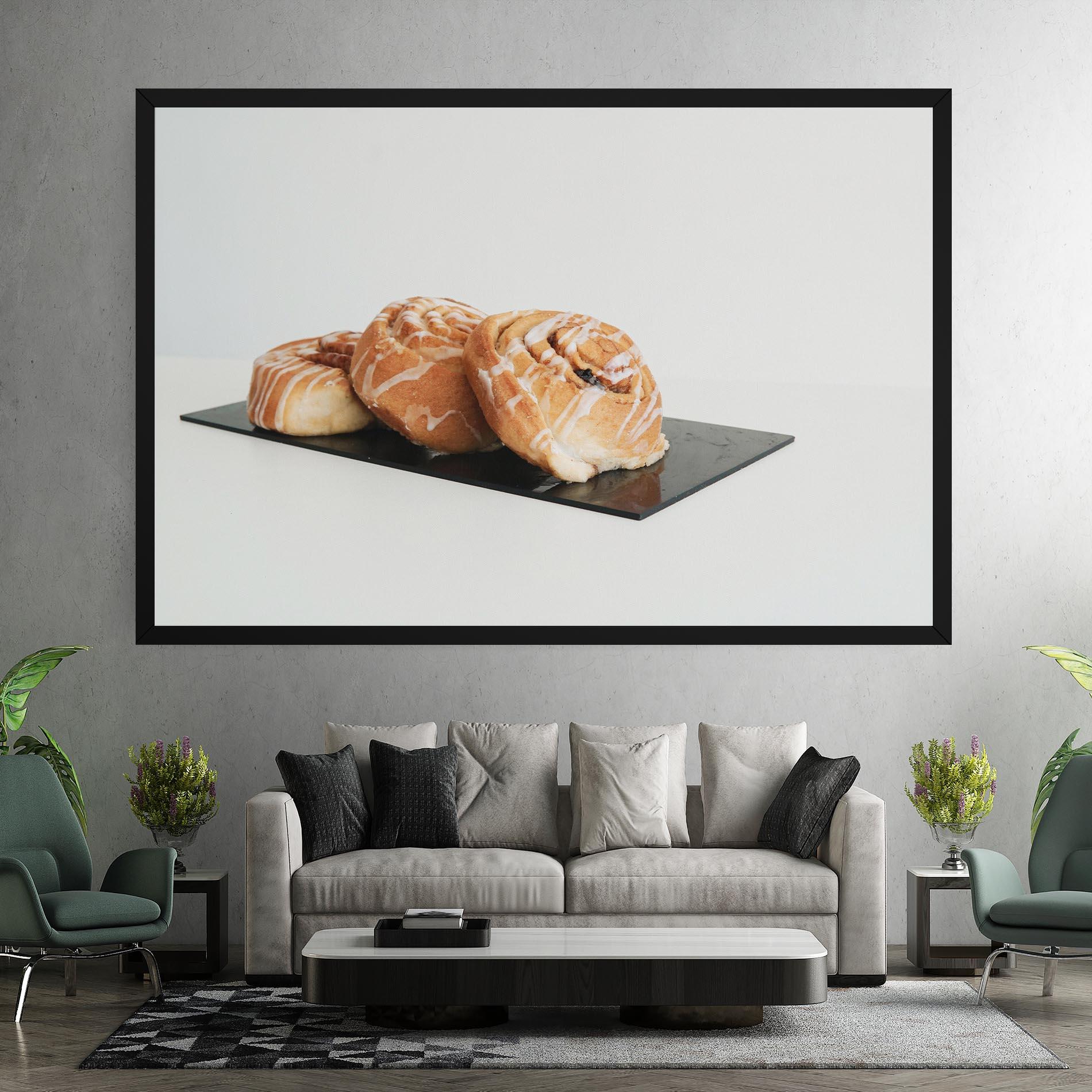 Tablou Canvas Cinnamon Rolls mockup 7