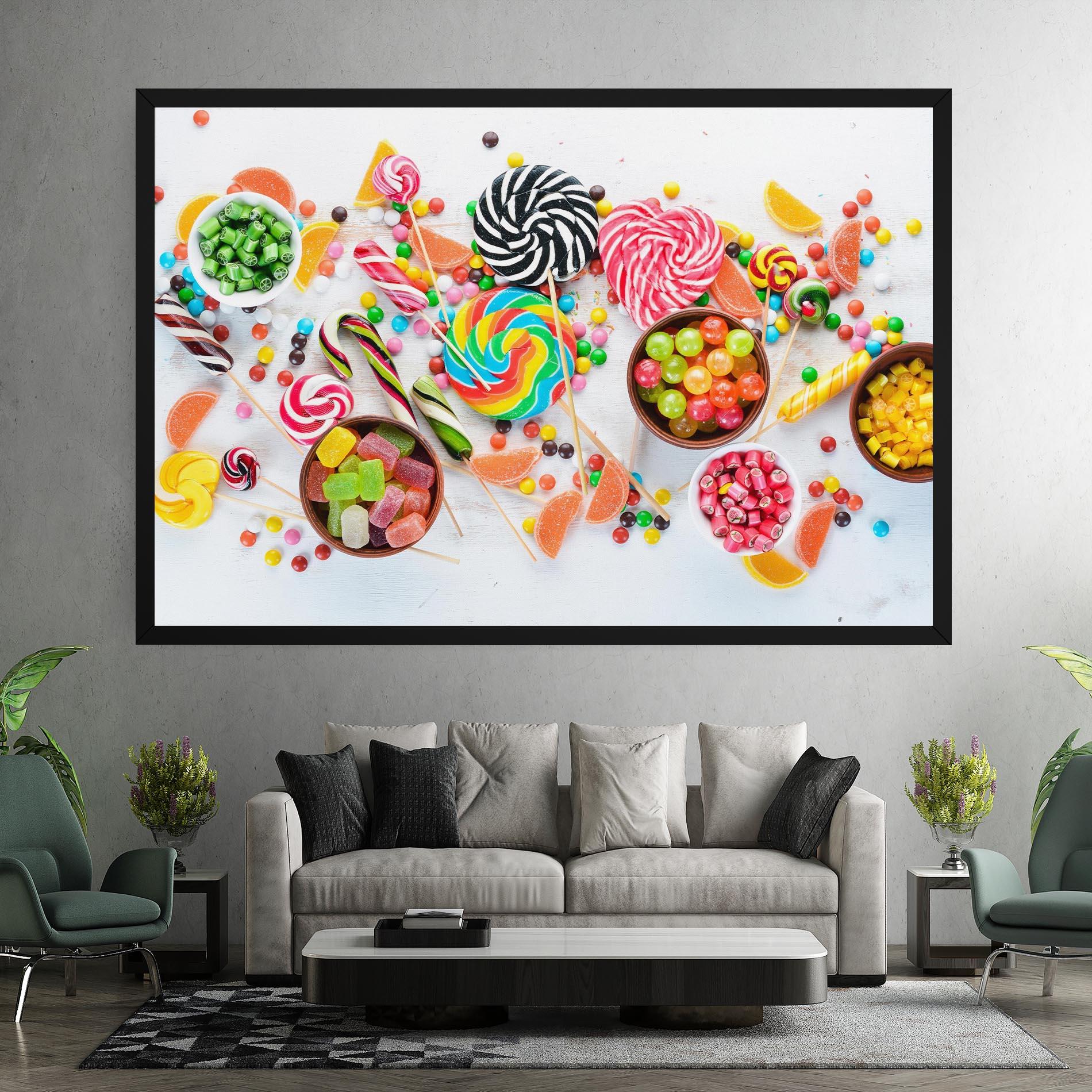 Tablou Canvas Colorful Candies Jelly mockup 7