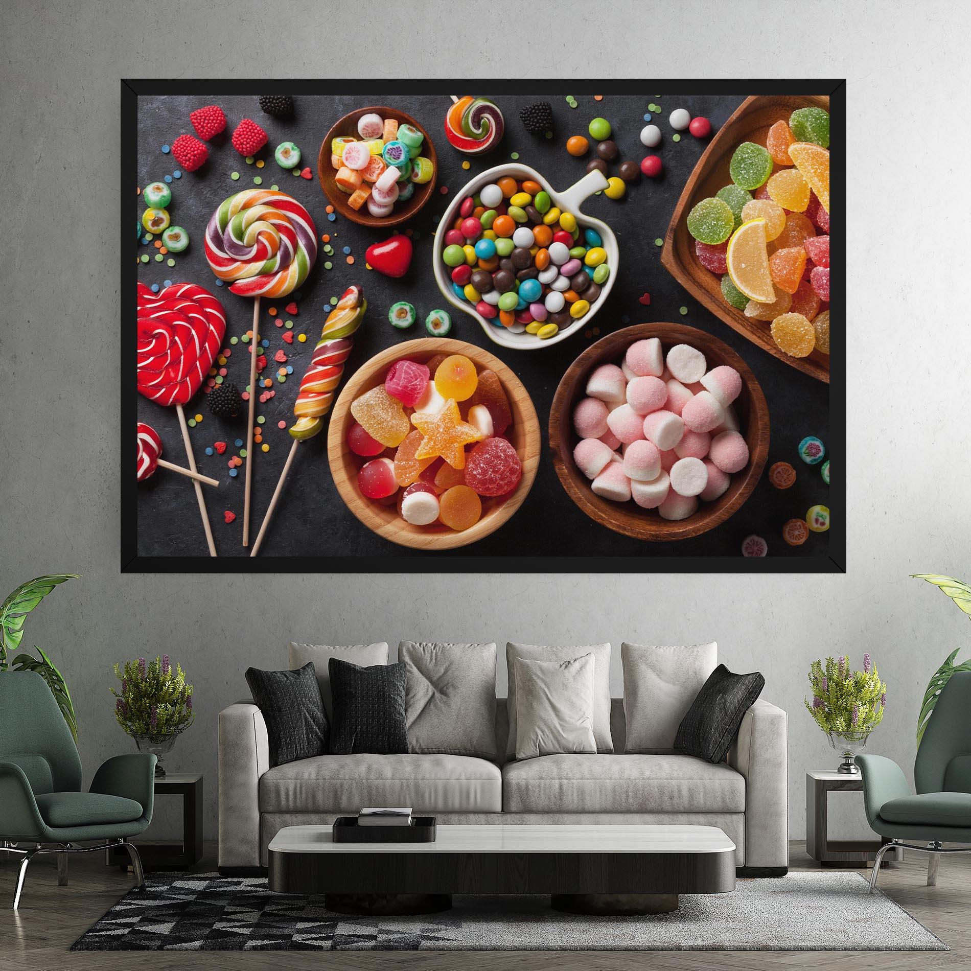 Tablou Canvas Colorful Candies mockup 7