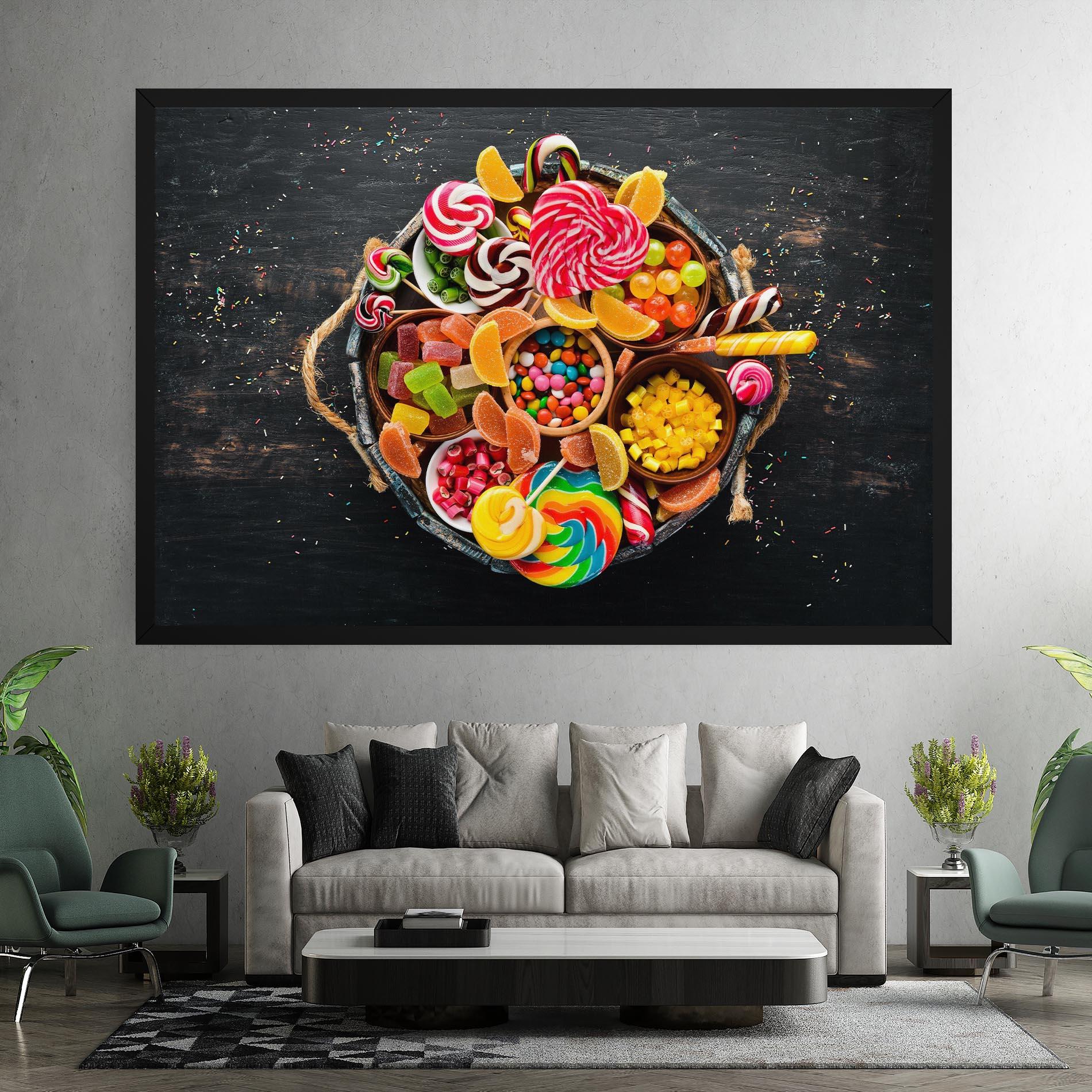 Tablou Canvas Colorful Sweets mockup 7