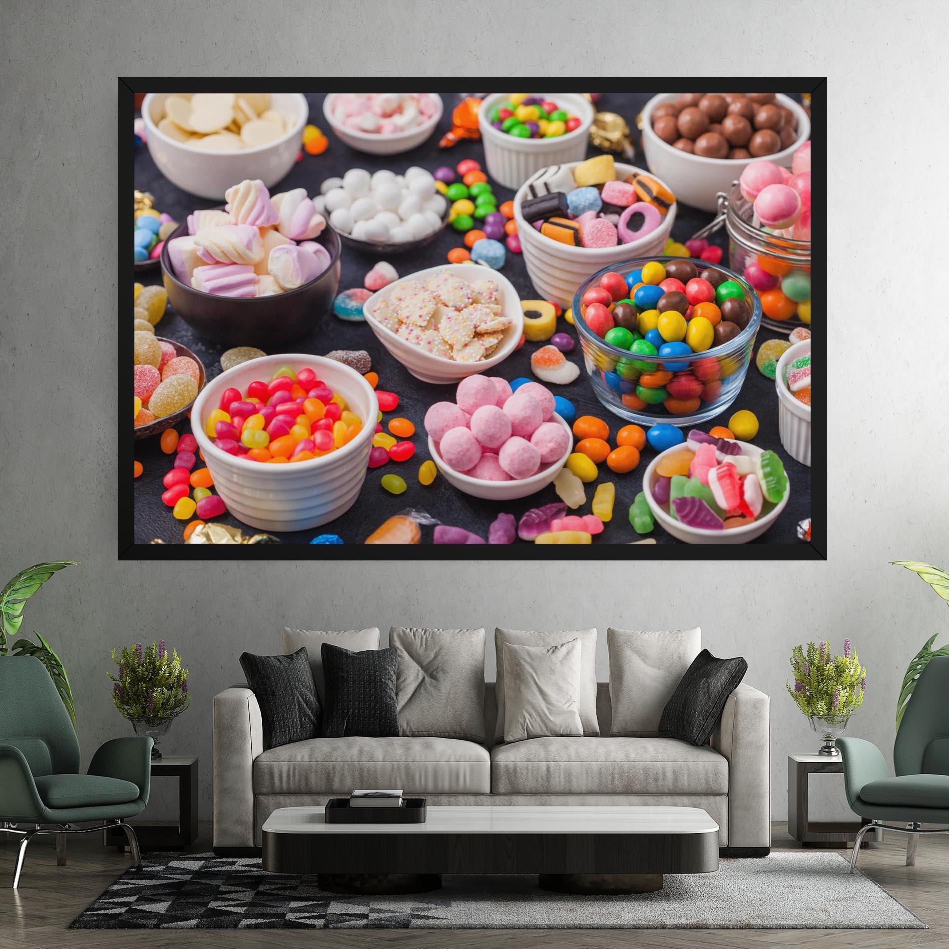 Tablou Canvas Lollipop Candies mockup 7