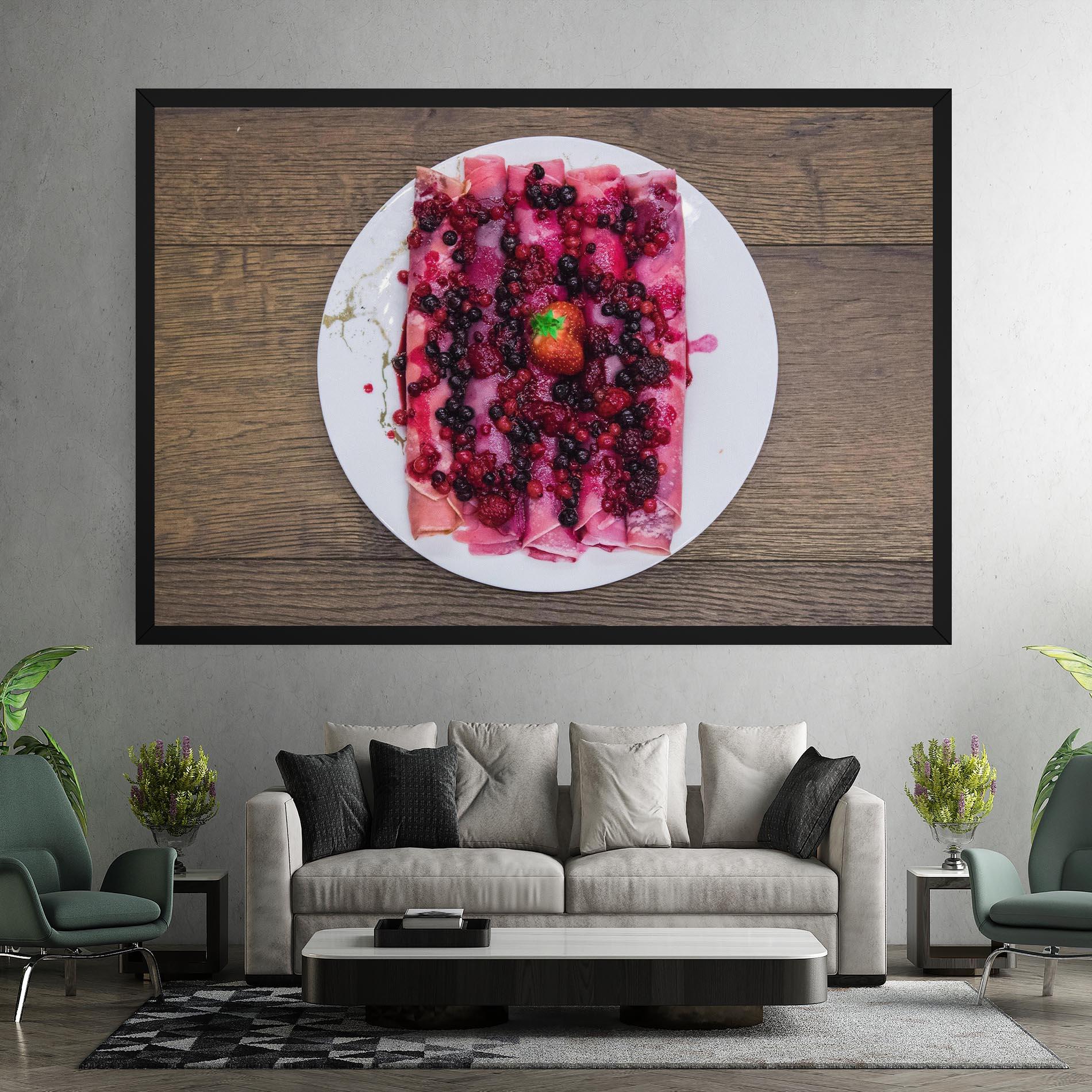 Tablou Canvas Strawberry Pancakes mockup 7