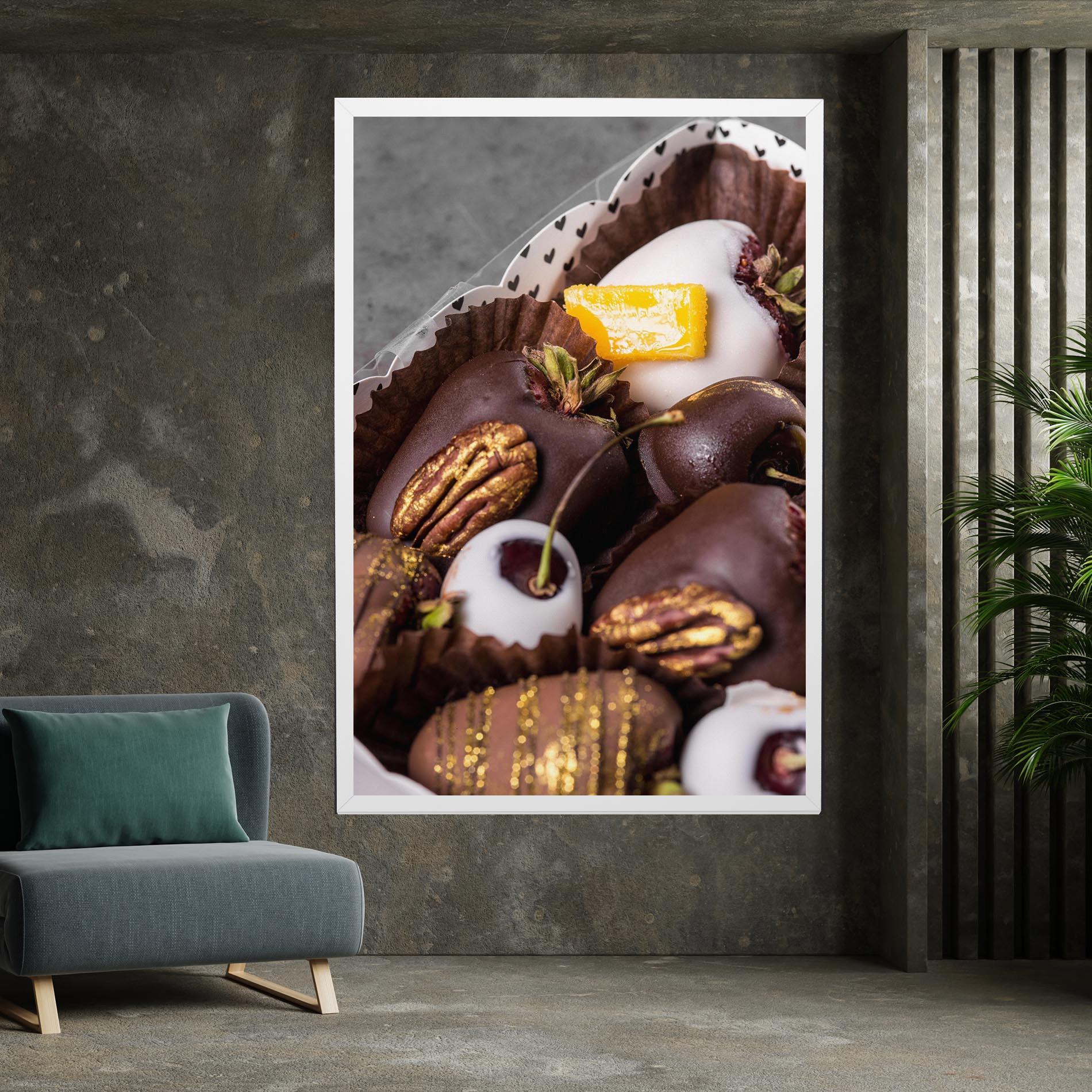 Tablou Canvas Chocolate Covered mockup 7