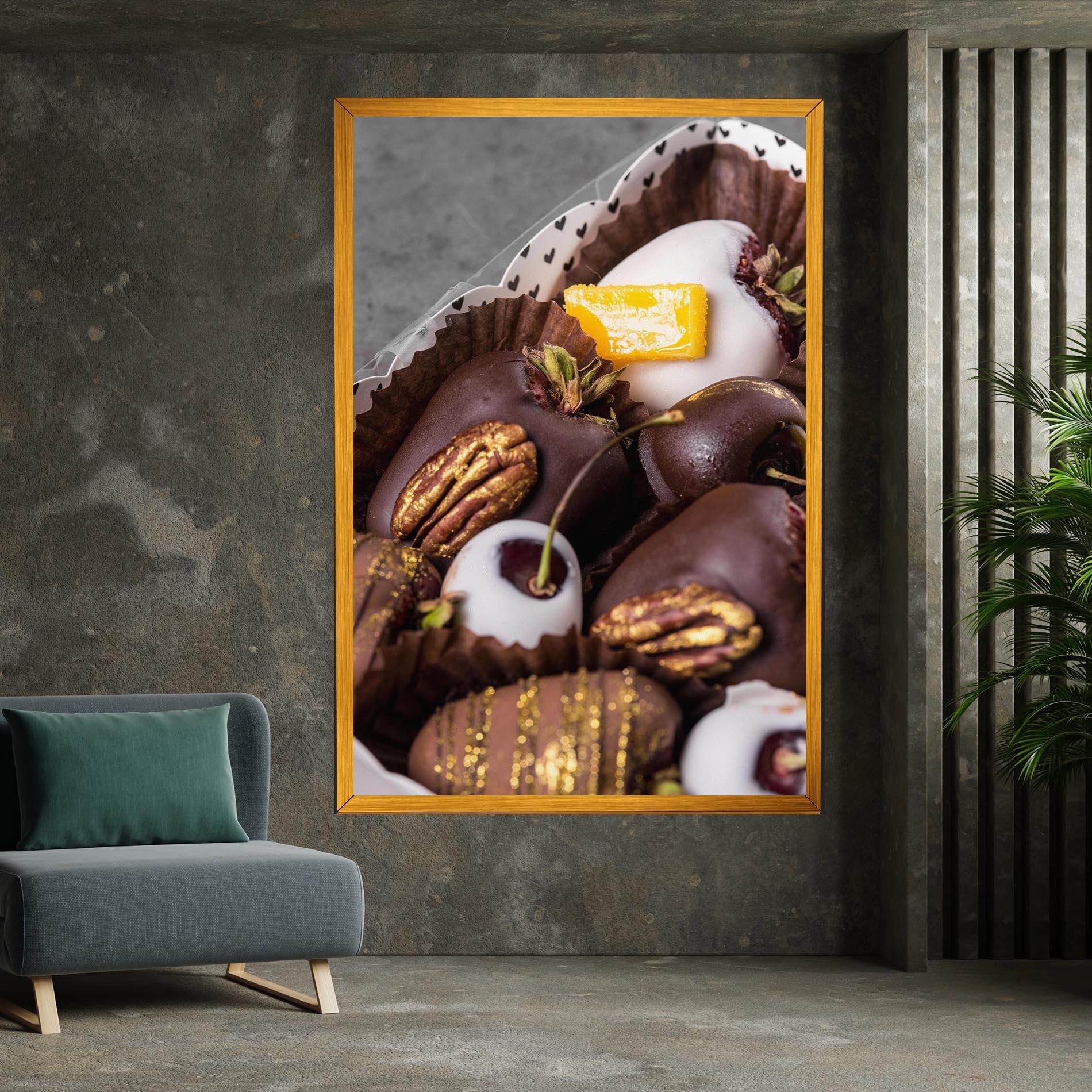 Tablou Canvas Chocolate Covered mockup 7