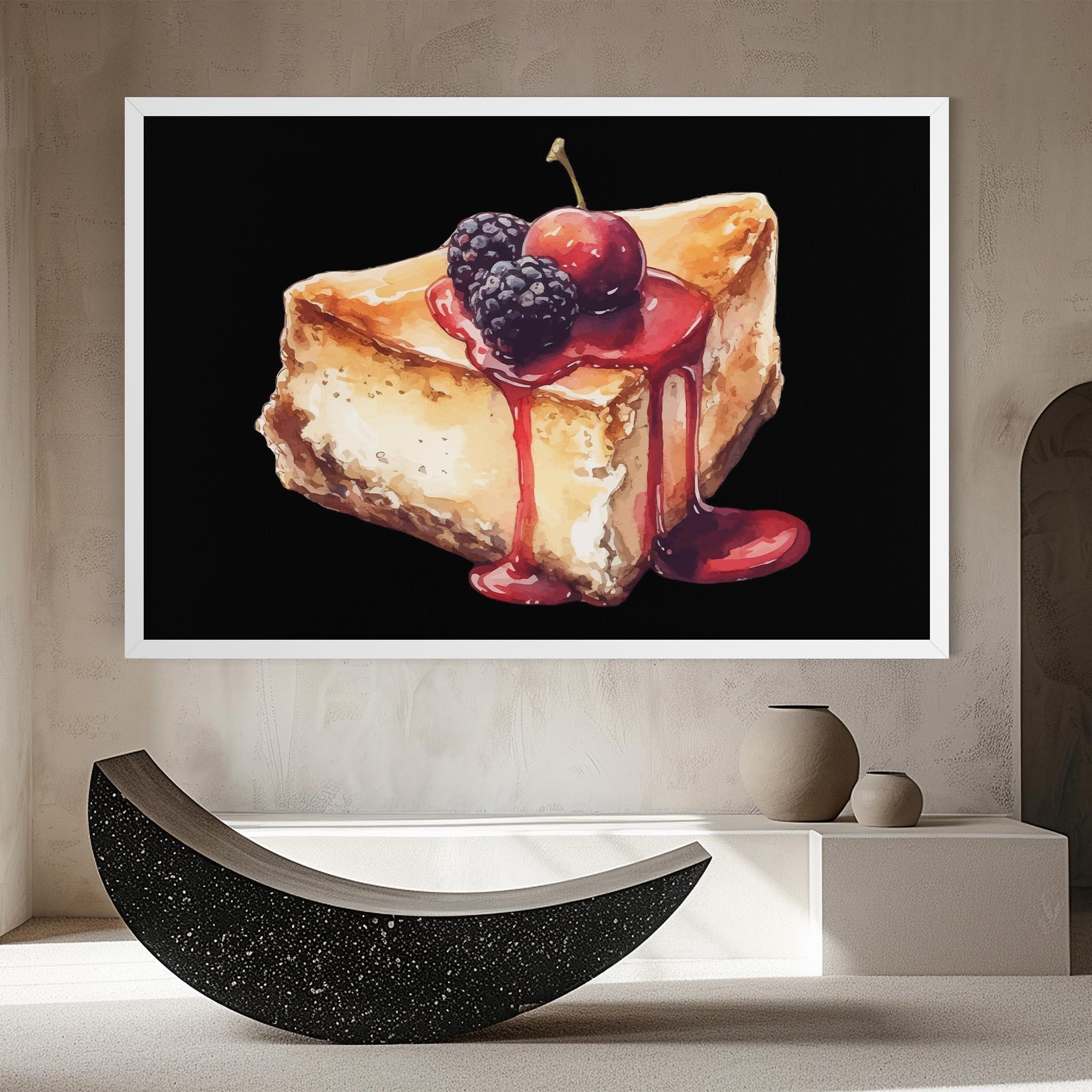 Tablou Canvas Berries Pie mockup 8