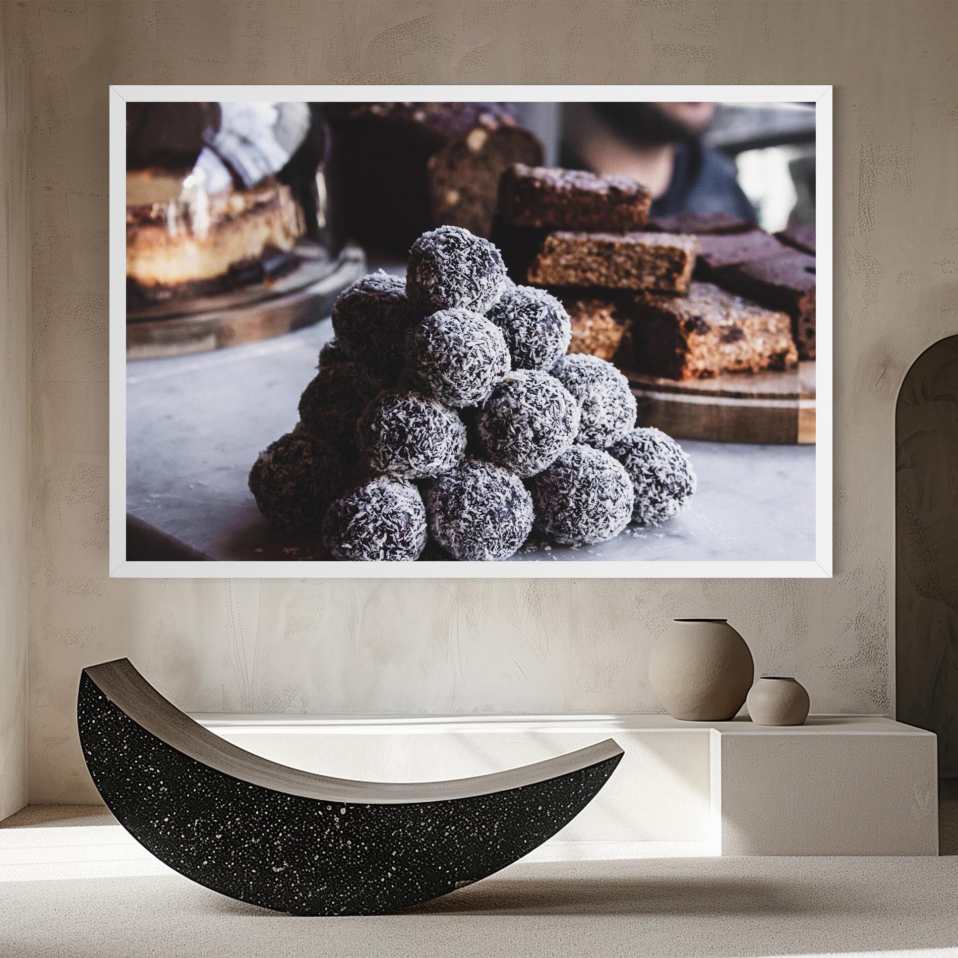 Tablou Canvas Chocolate Balls mockup 8