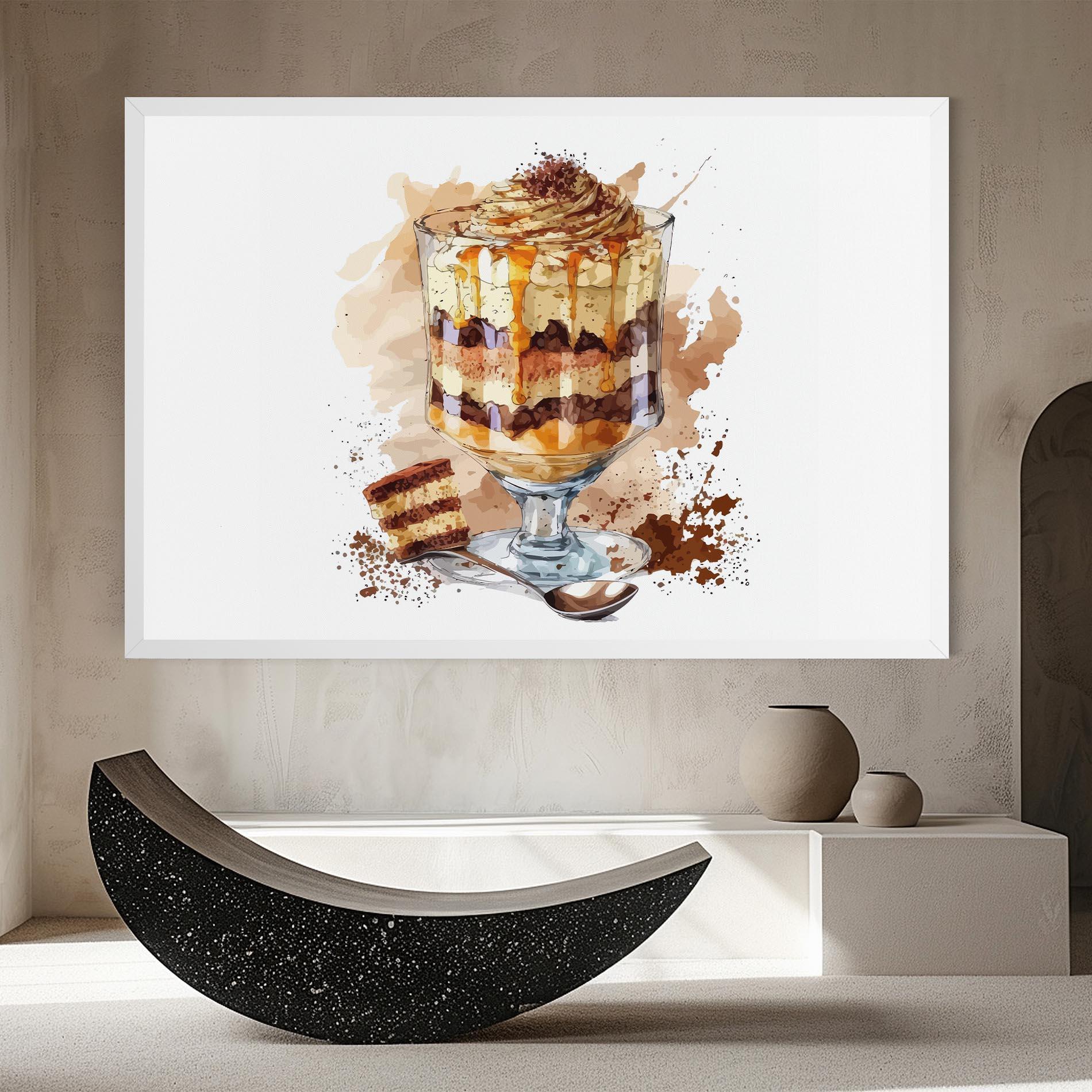 Tablou Canvas Cup Dessert mockup 8